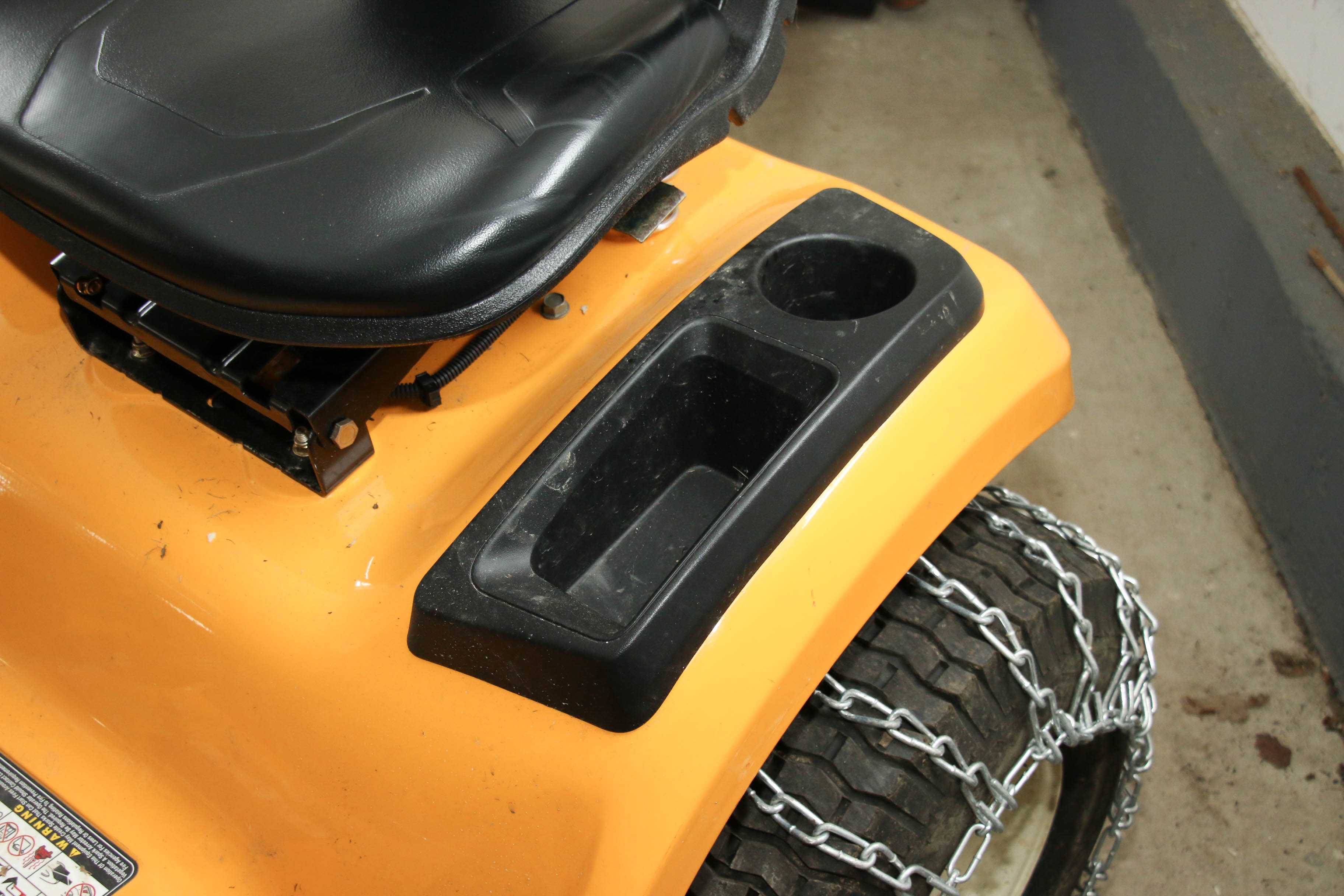 Cub Cadet XT1 Enduro Series LT46 Lawn Tractor with Snow Blade