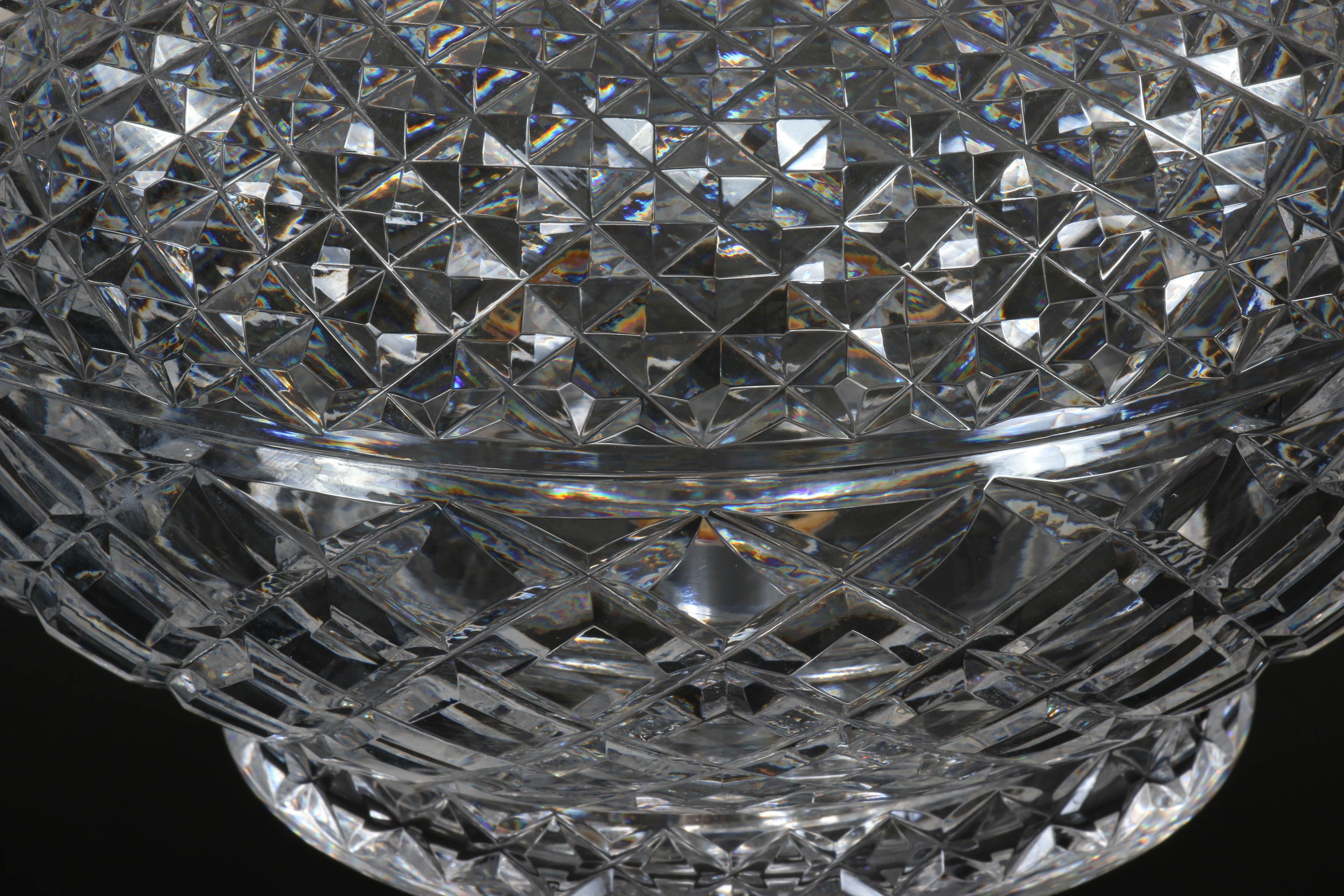 Waterford Crystal "Inishmore" Electric Hurricane Lamp