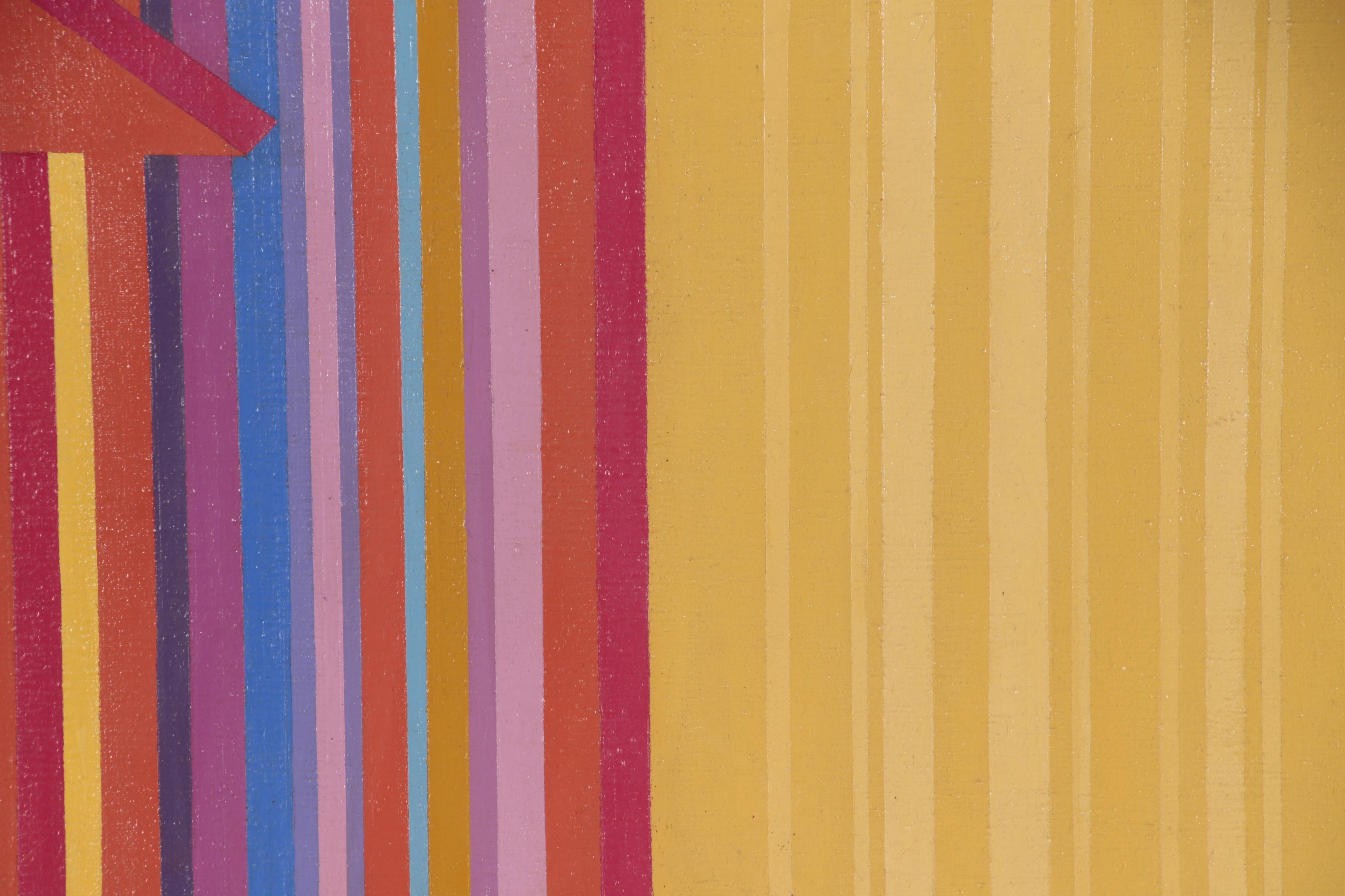 Mary Preminger Oil Painting "Arrows", 1969