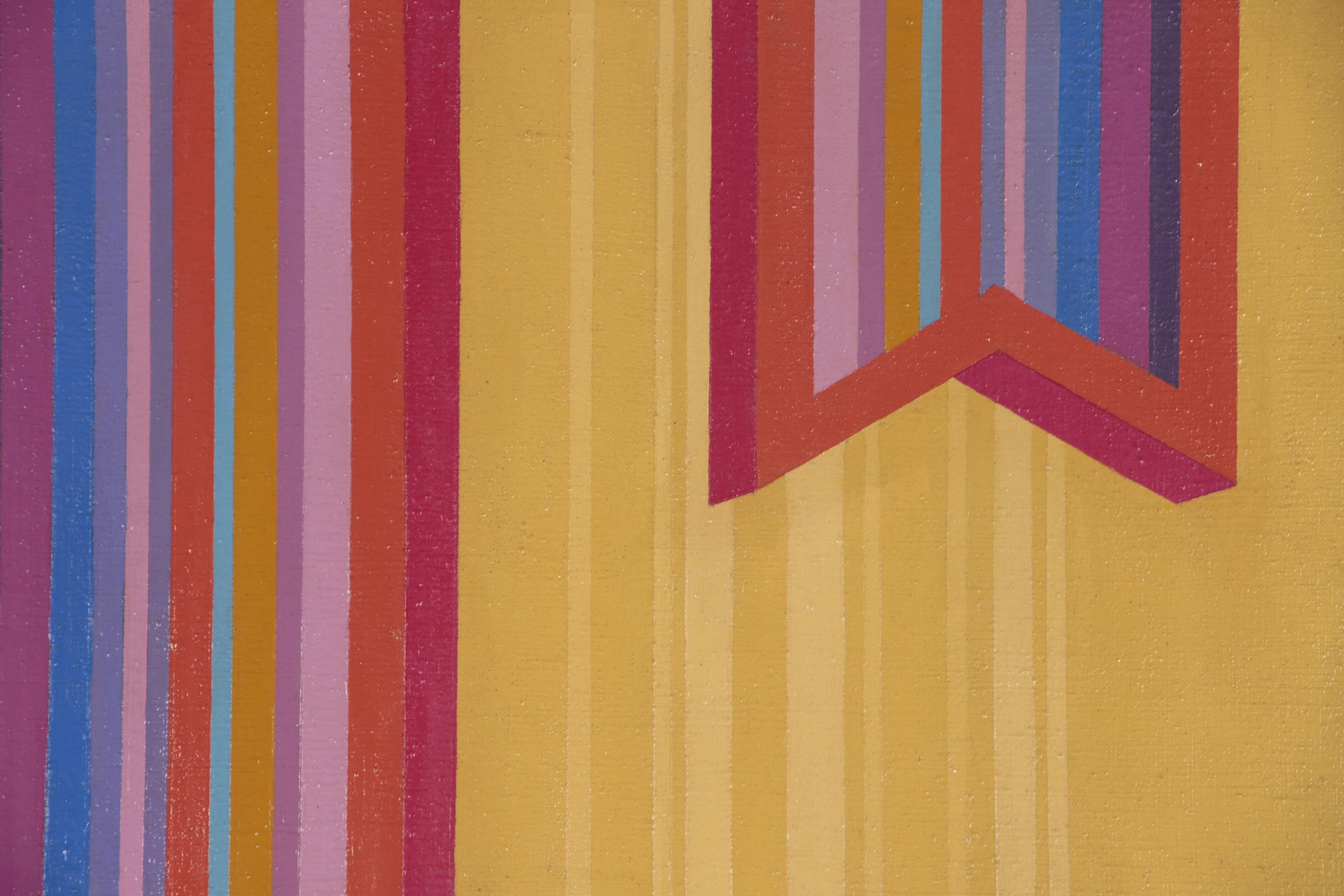 Mary Preminger Oil Painting "Arrows", 1969