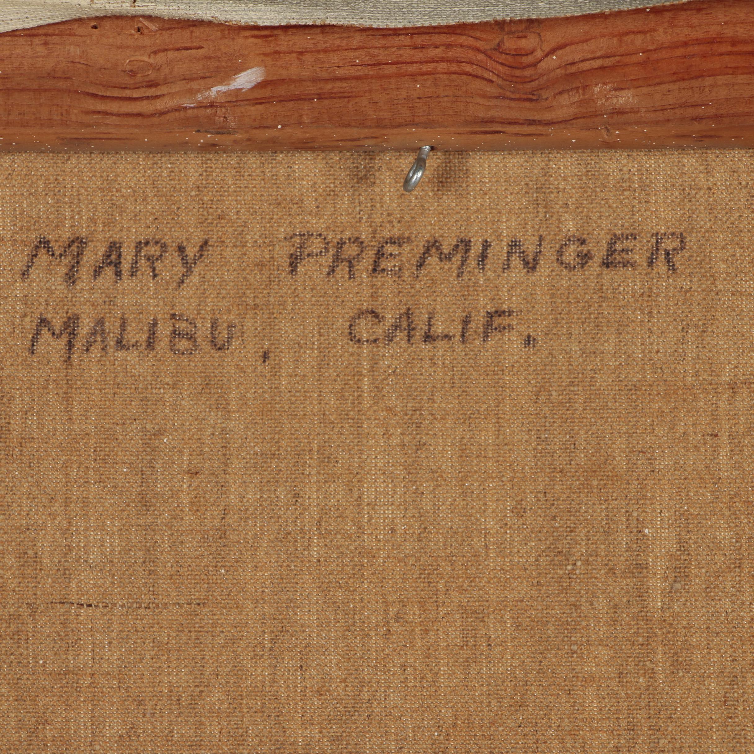 Mary Preminger Oil Painting "Arrows", 1969