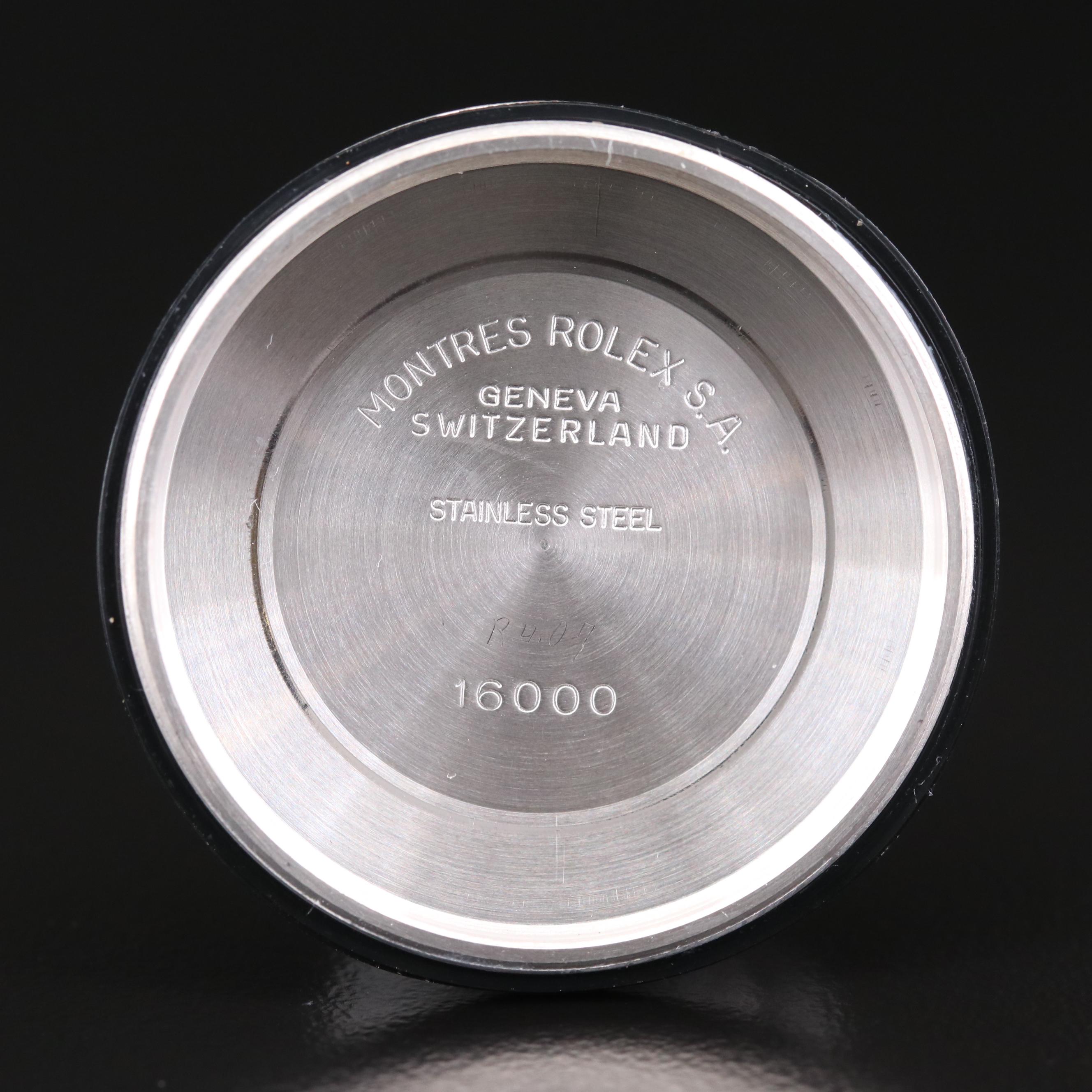 Rolex Datejust Stainless Steel Automatic Watch, 1987