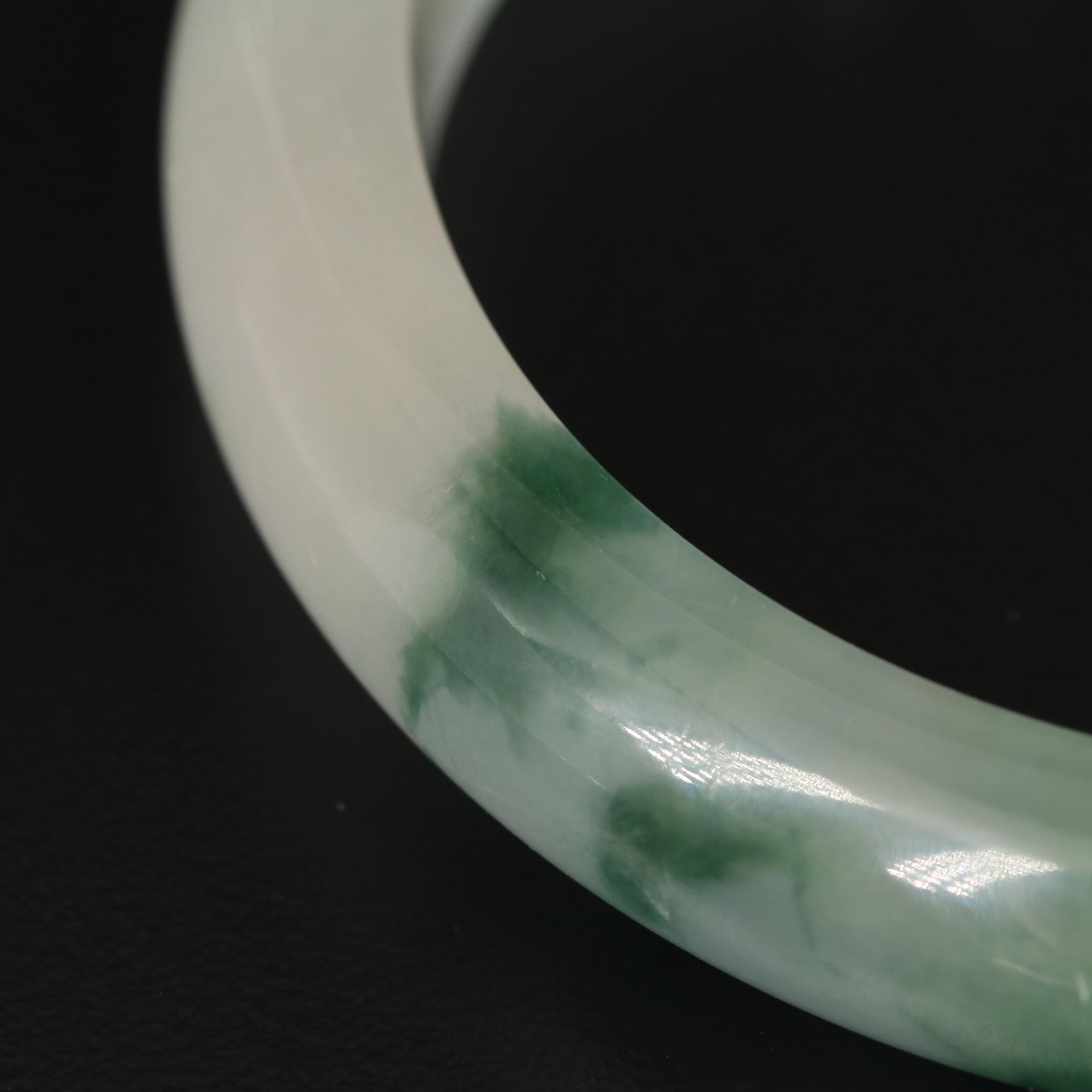 Jadeite Bangle Bracelet