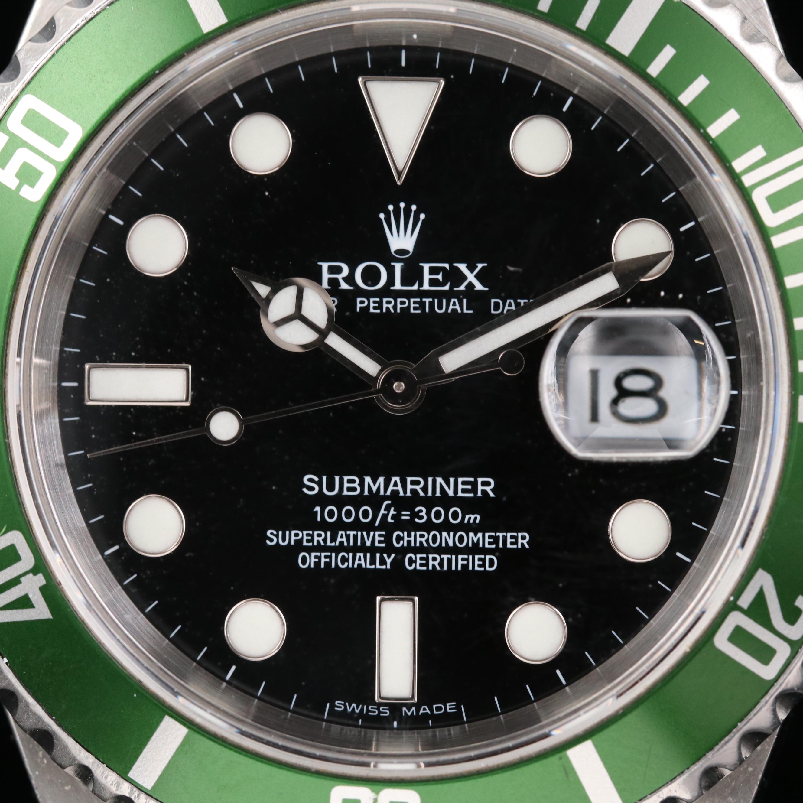 Rolex Submariner 50th Anniversary Edition Stainless Steel Watch, 2006