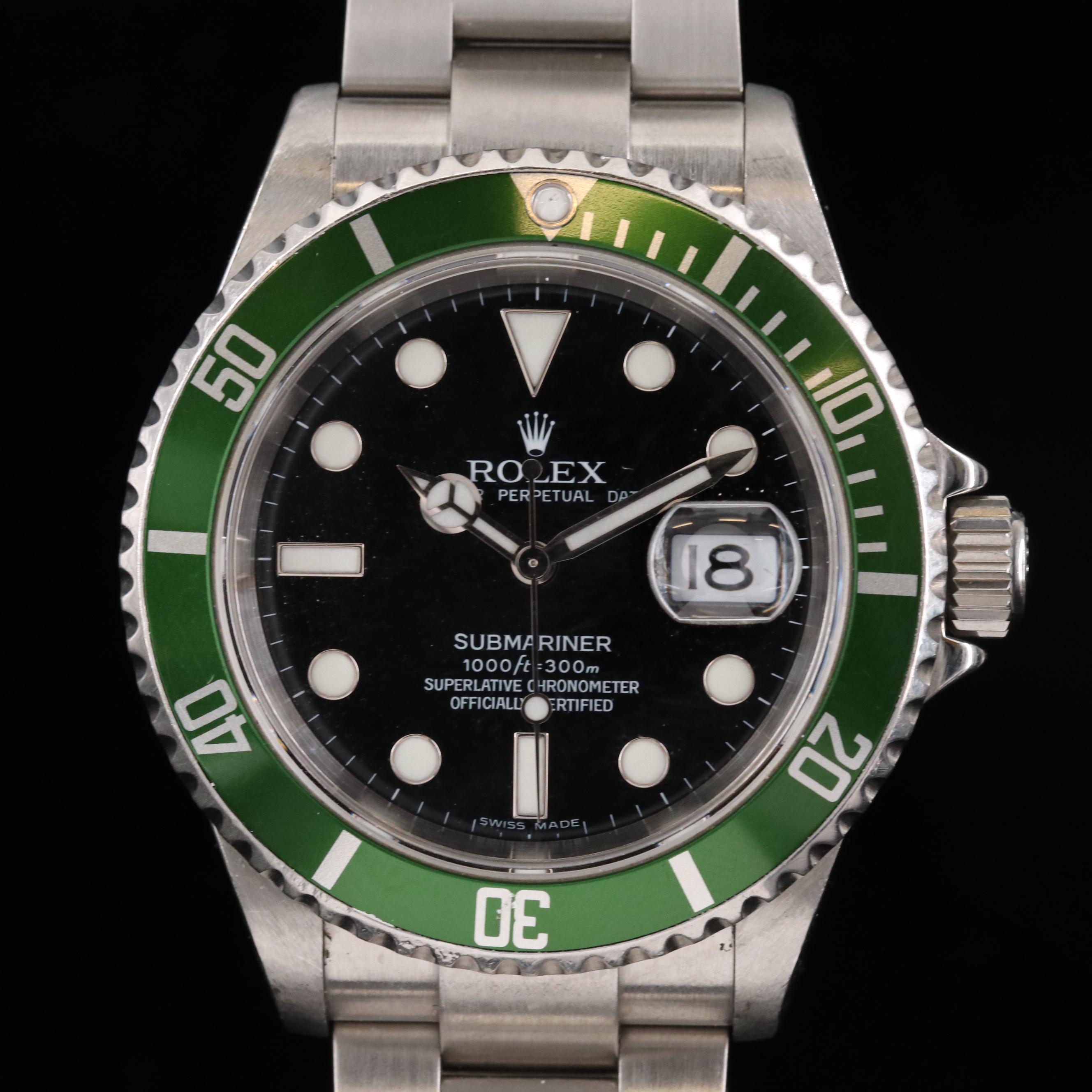 Rolex Submariner 50th Anniversary Edition Stainless Steel Watch, 2006