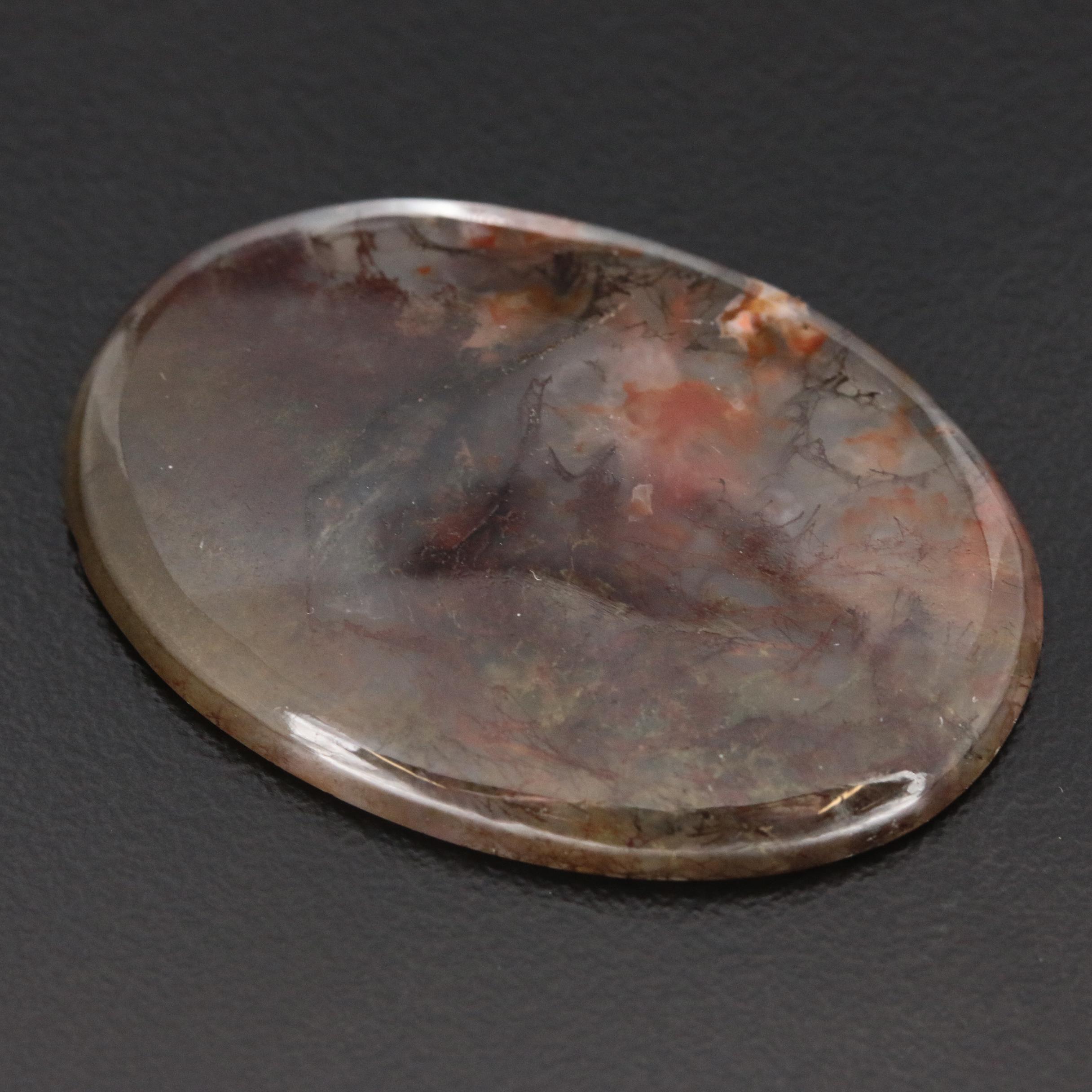 Loose 29.23 CT Moss Agate