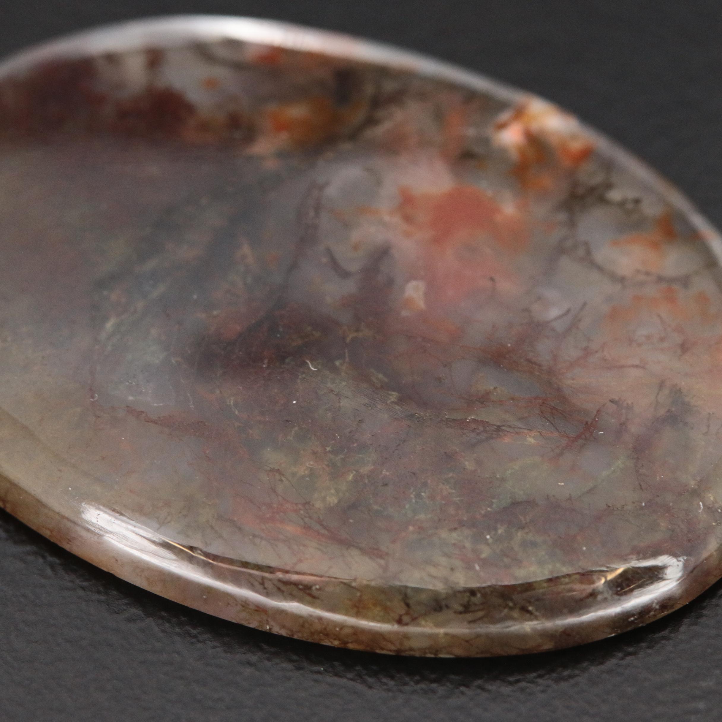 Loose 29.23 CT Moss Agate