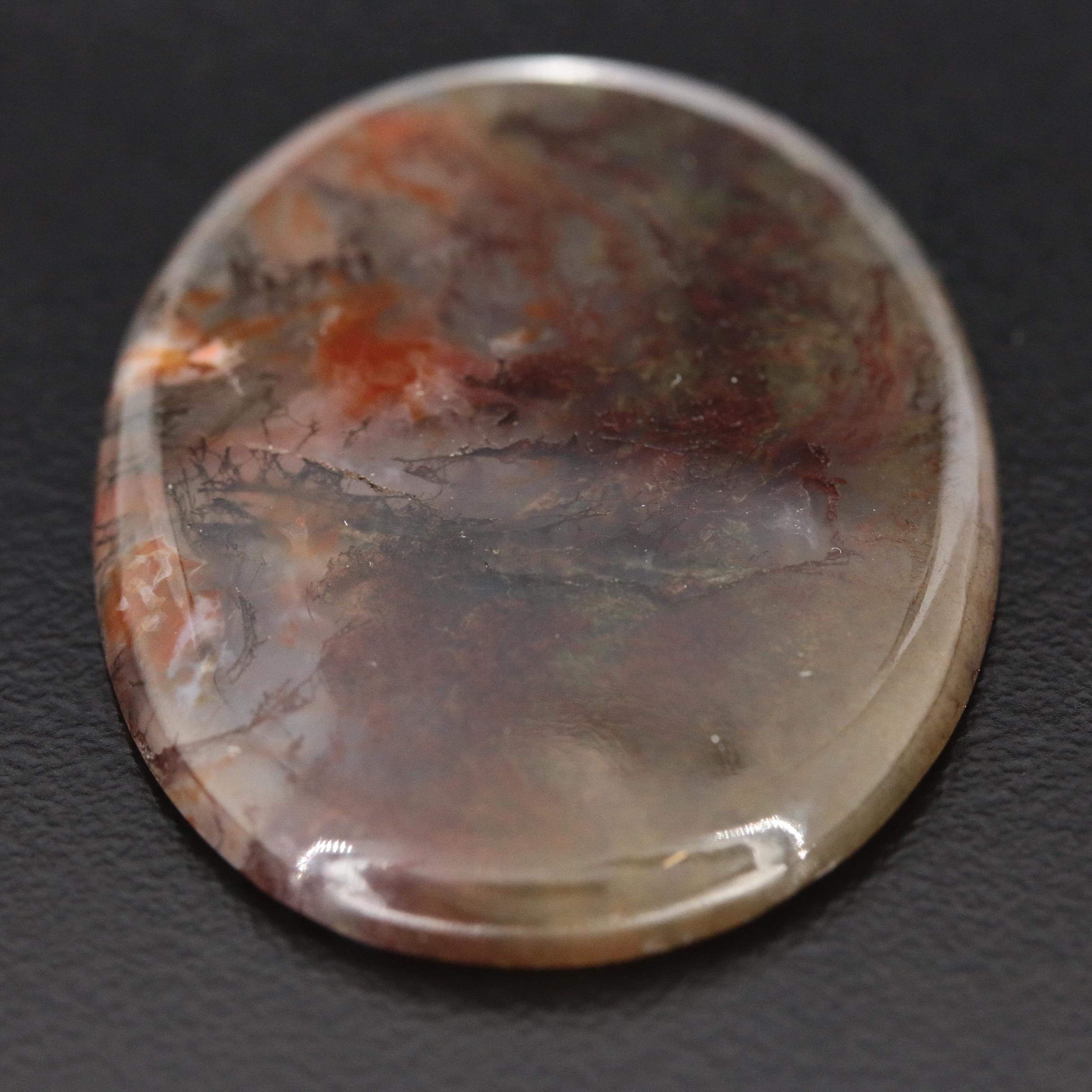 Loose 29.23 CT Moss Agate