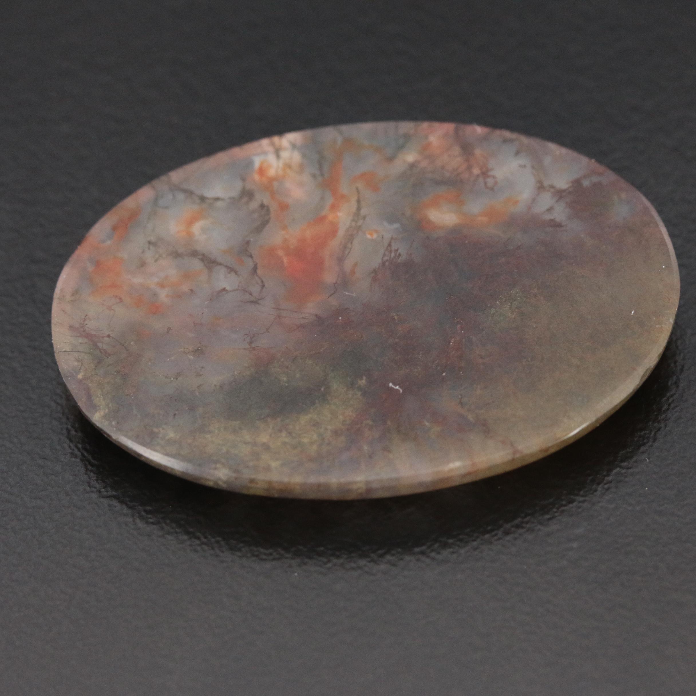 Loose 29.23 CT Moss Agate