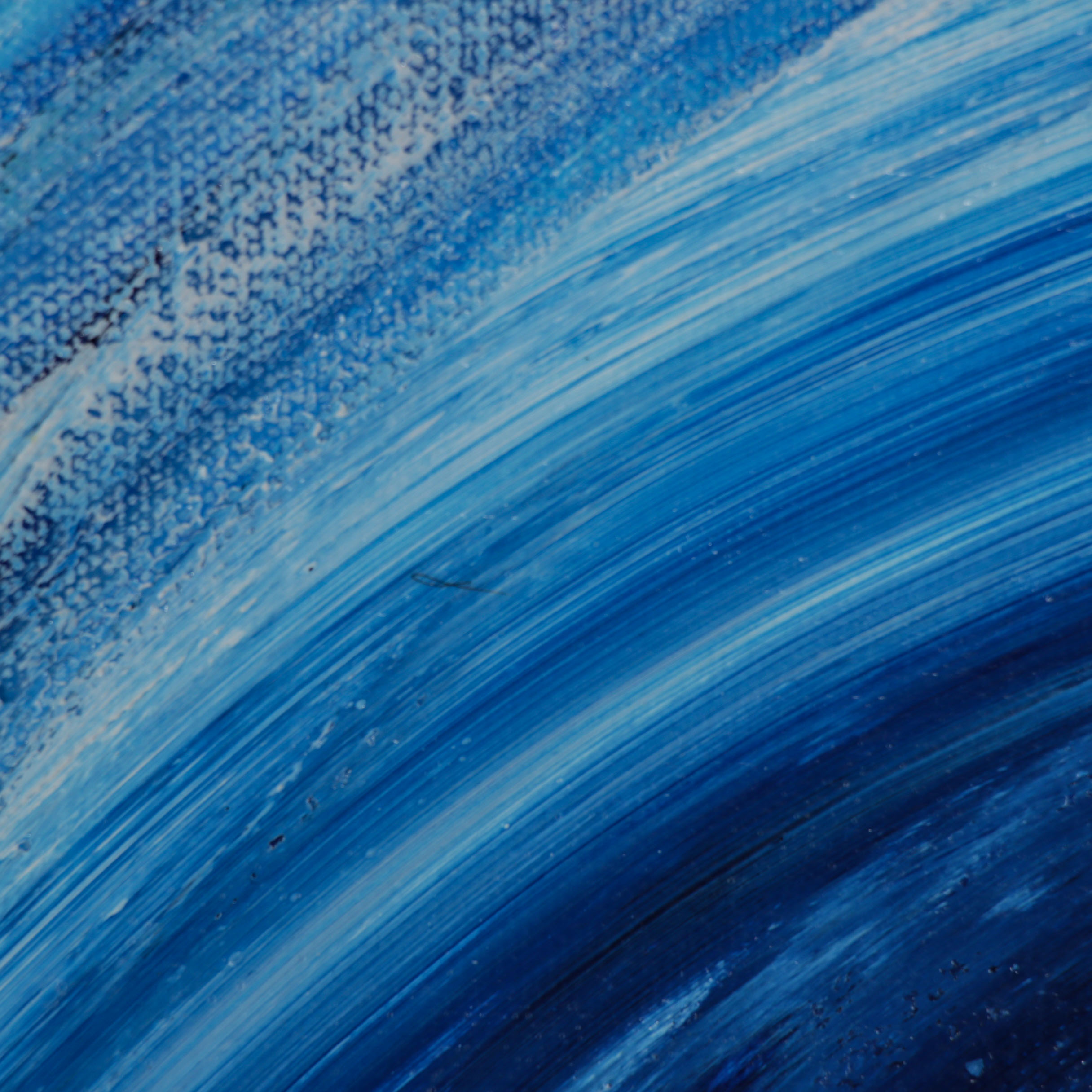 deSanto Abstract Acrylic Painting "Luna Azul"