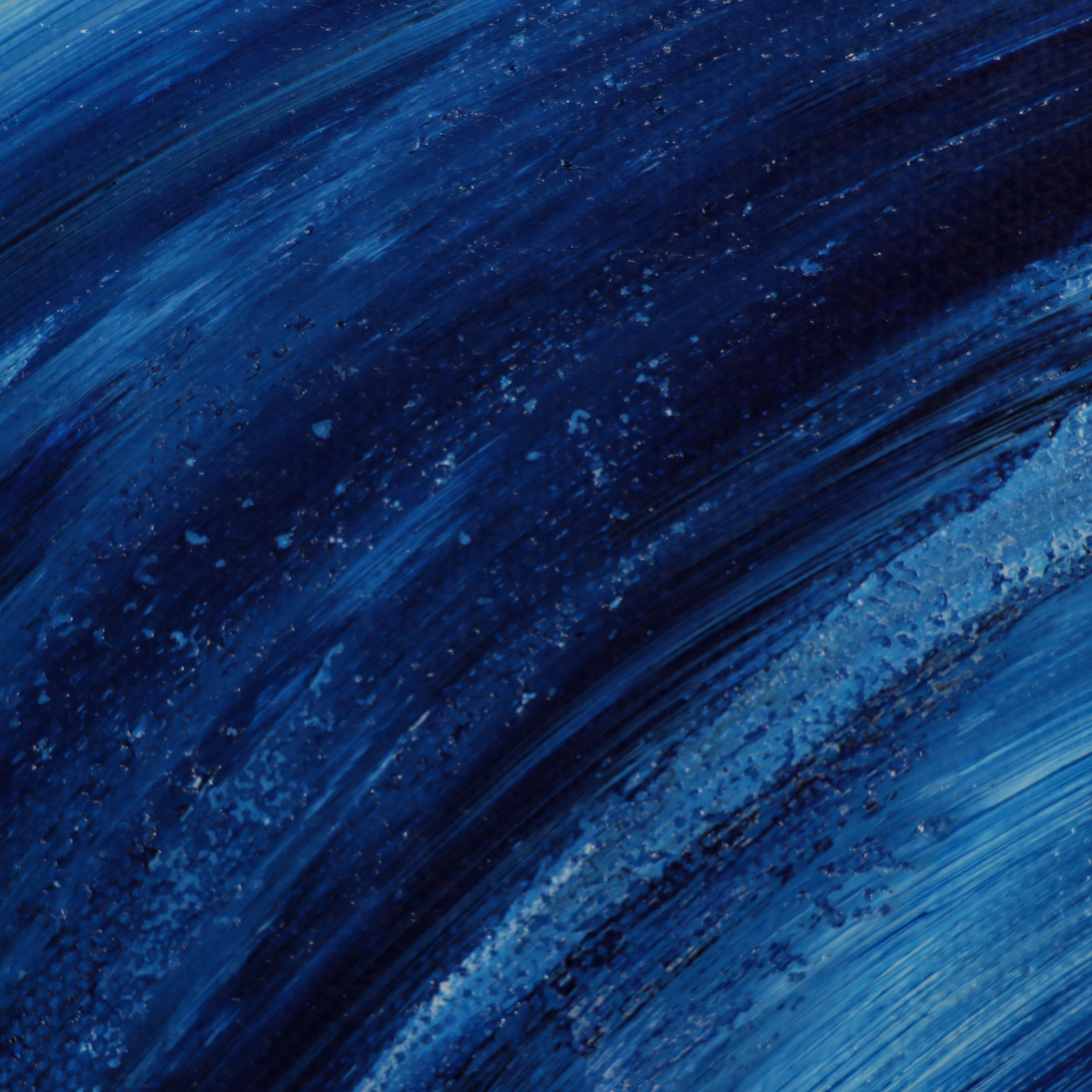 deSanto Abstract Acrylic Painting "Luna Azul"