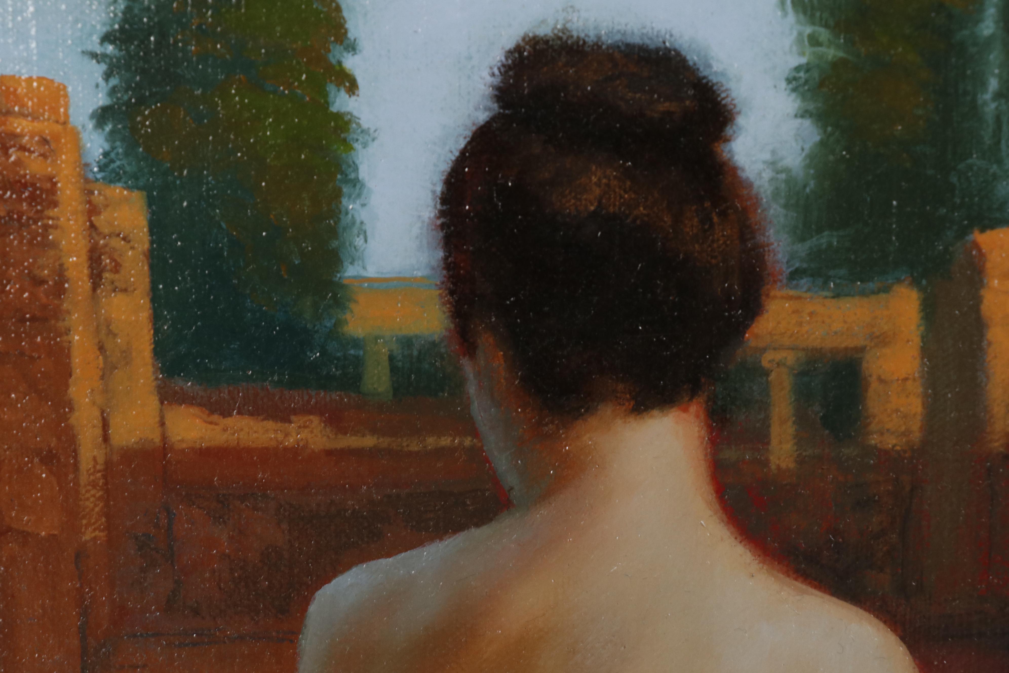 Bruce Erikson Figural Oil Painting "Aprés un Rêve", 2015