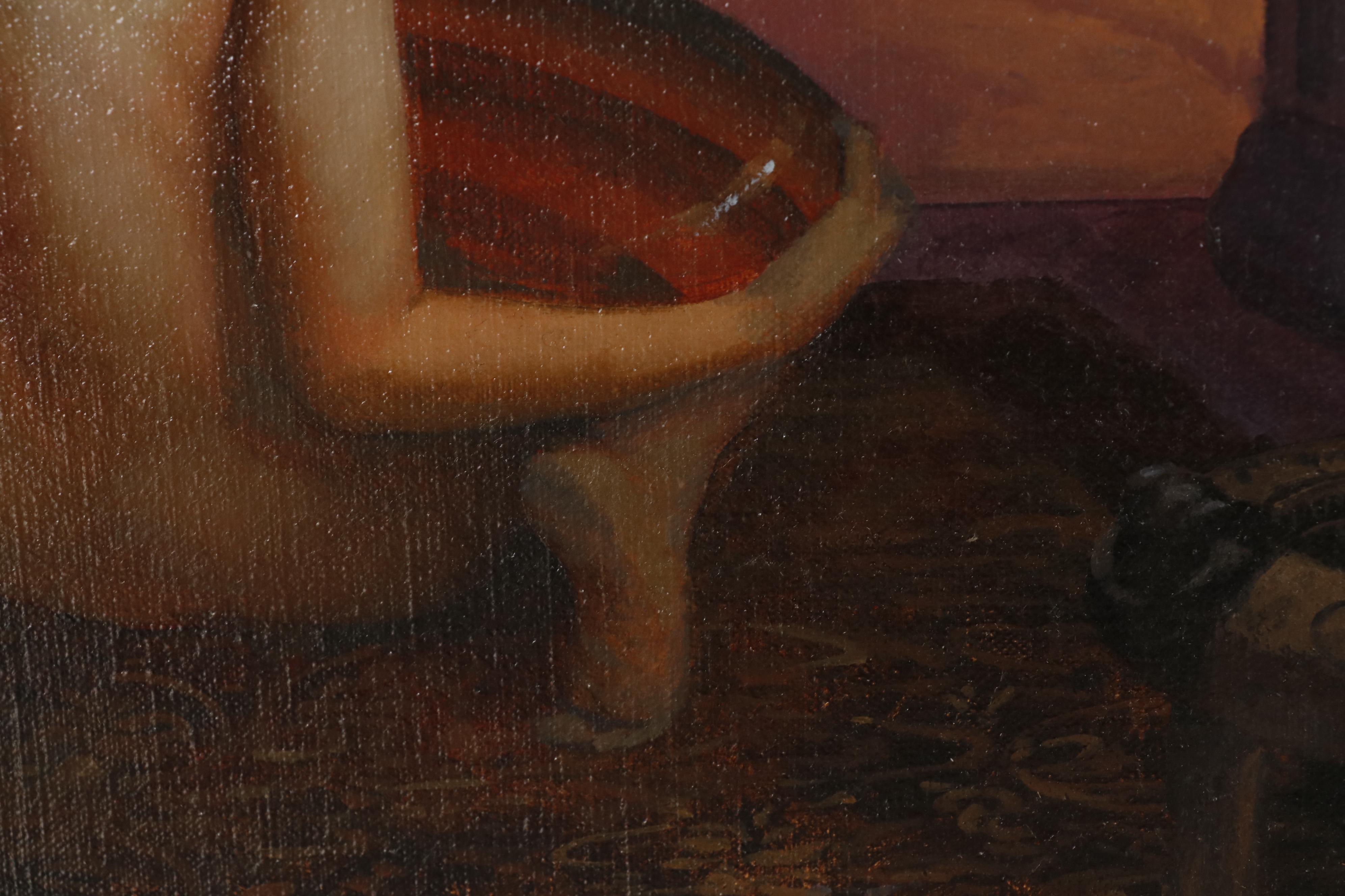 Bruce Erikson Figural Oil Painting "Aprés un Rêve", 2015