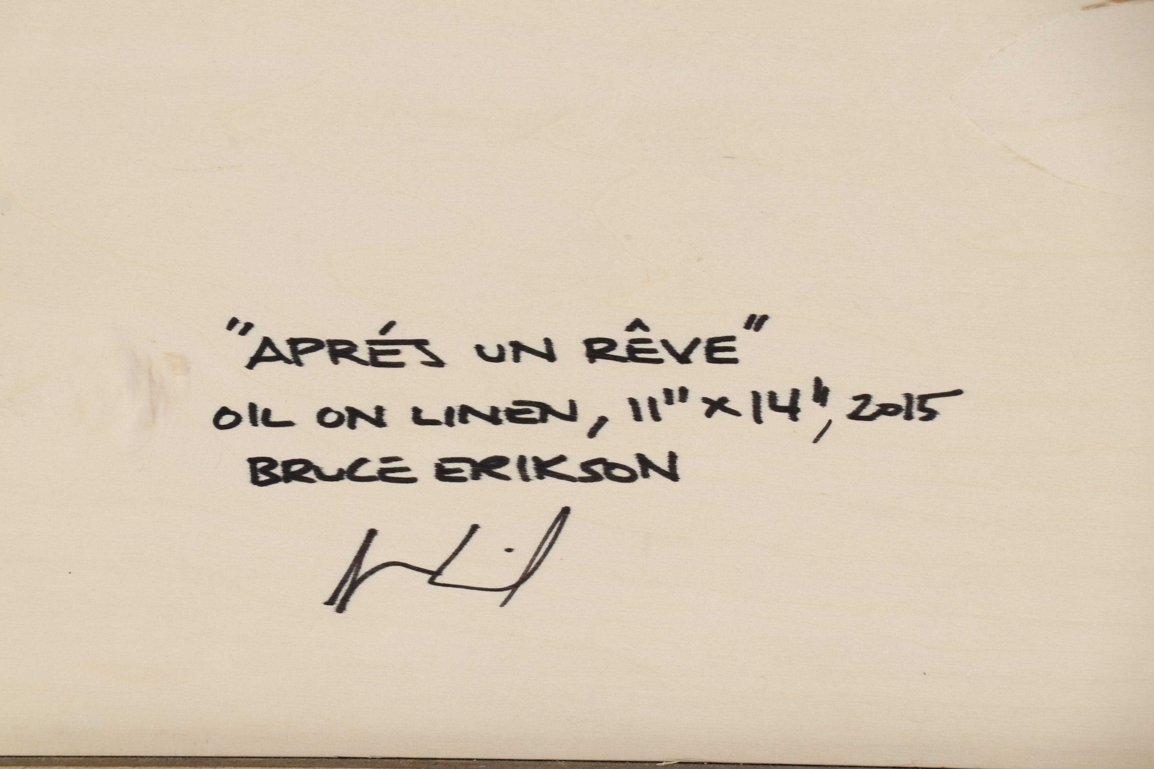 Bruce Erikson Figural Oil Painting "Aprés un Rêve", 2015