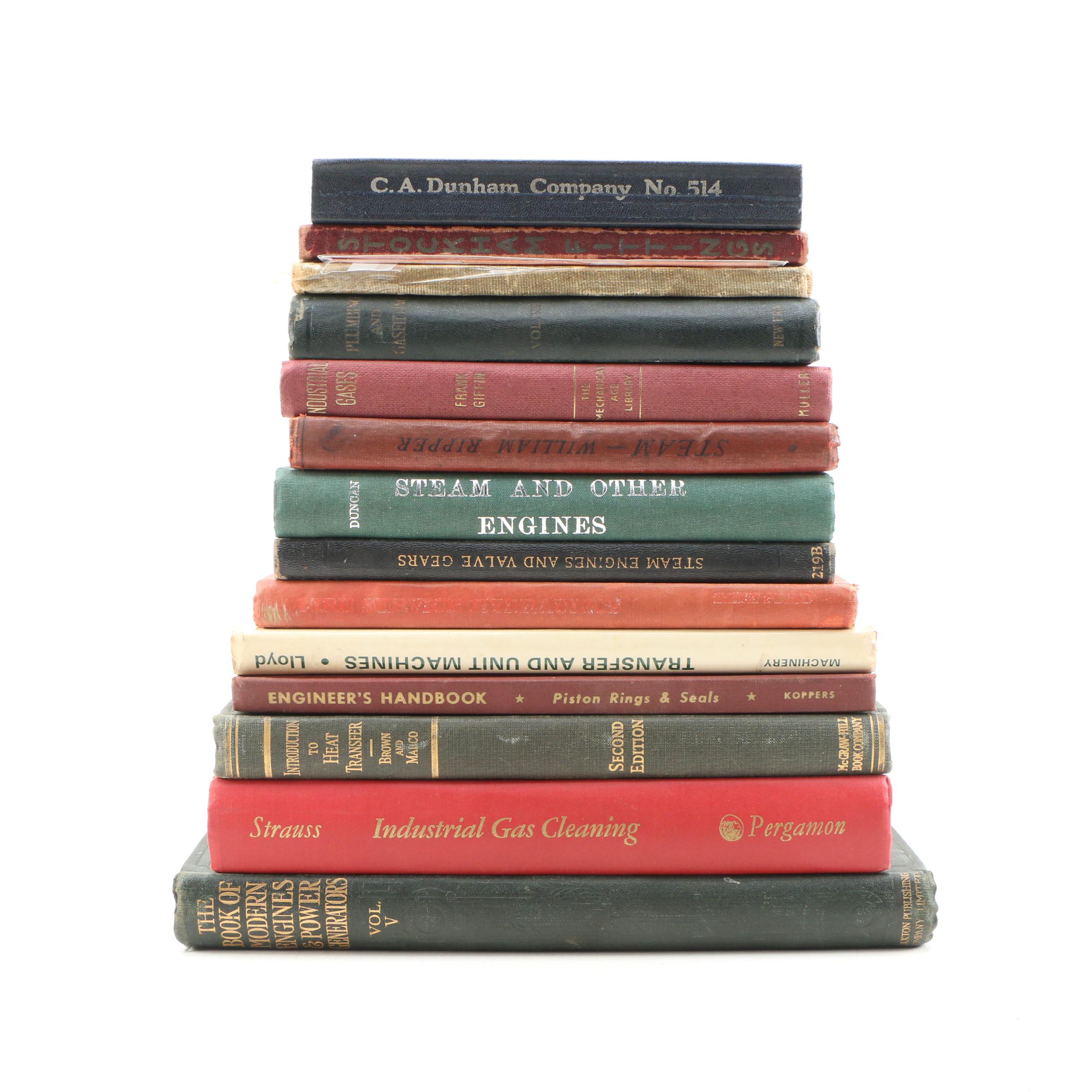 1935 "The Dunham Handbook No. 514" and Other Machinist Manuals