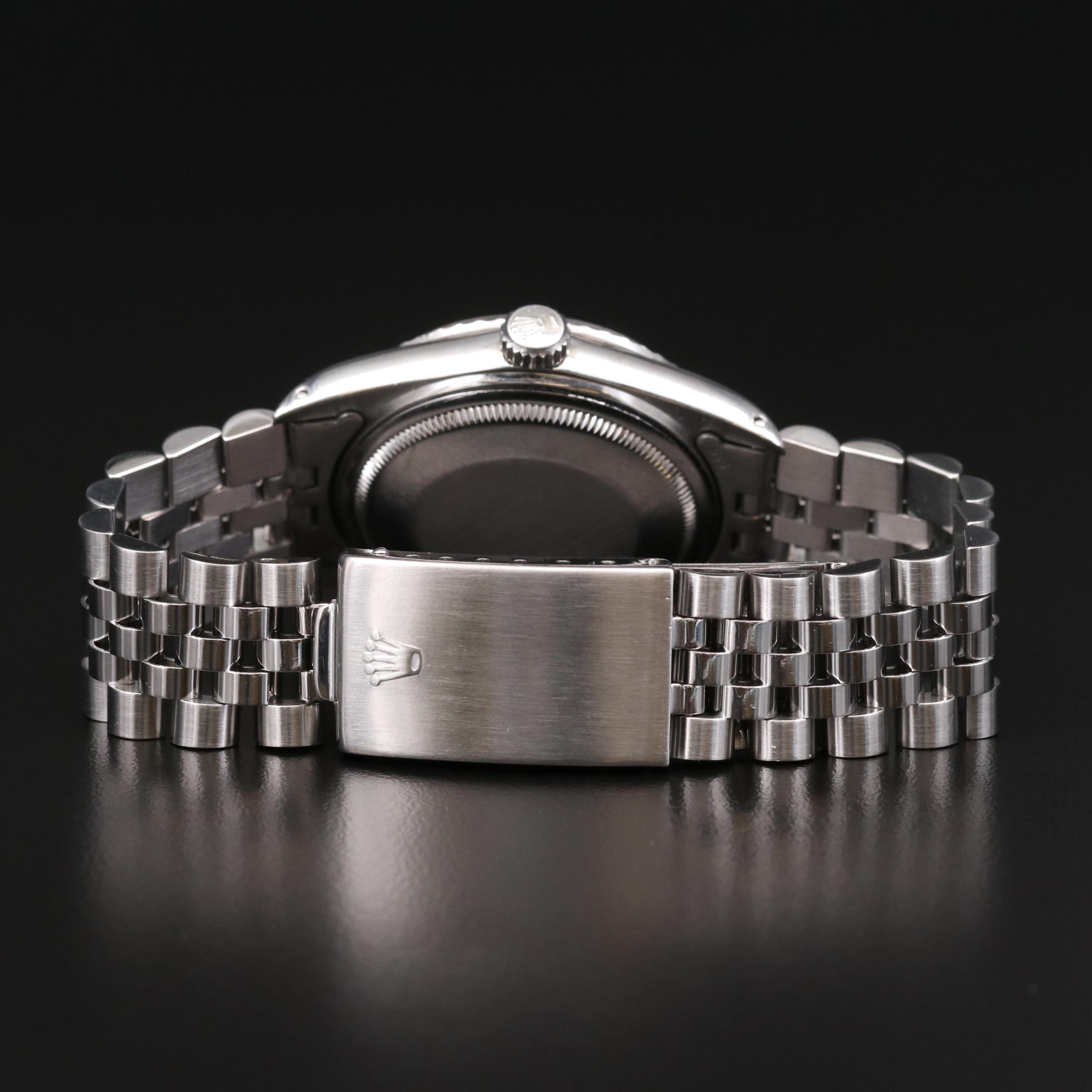 Rolex Datejust Stainless Steel Automatic Watch, 1987