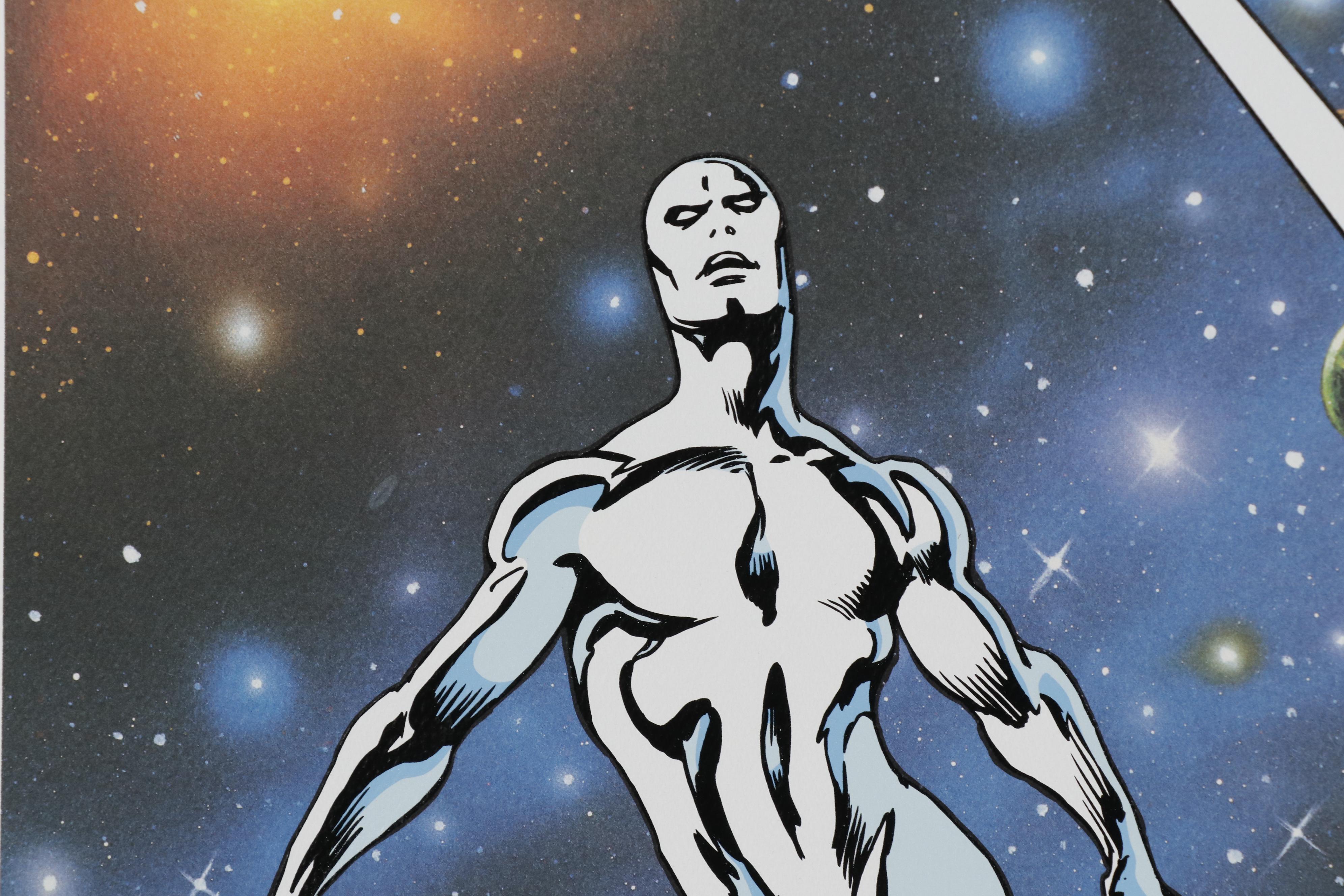 Lithoserigraph after John Buscema and Joe Jusko "Marvel Comics - Silver Surfer"