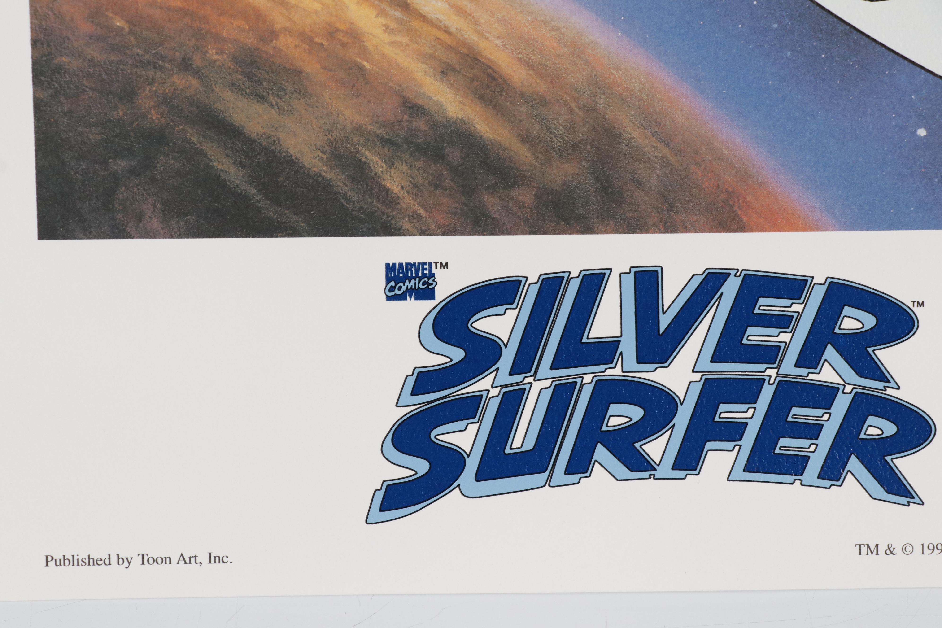Lithoserigraph after John Buscema and Joe Jusko "Marvel Comics - Silver Surfer"