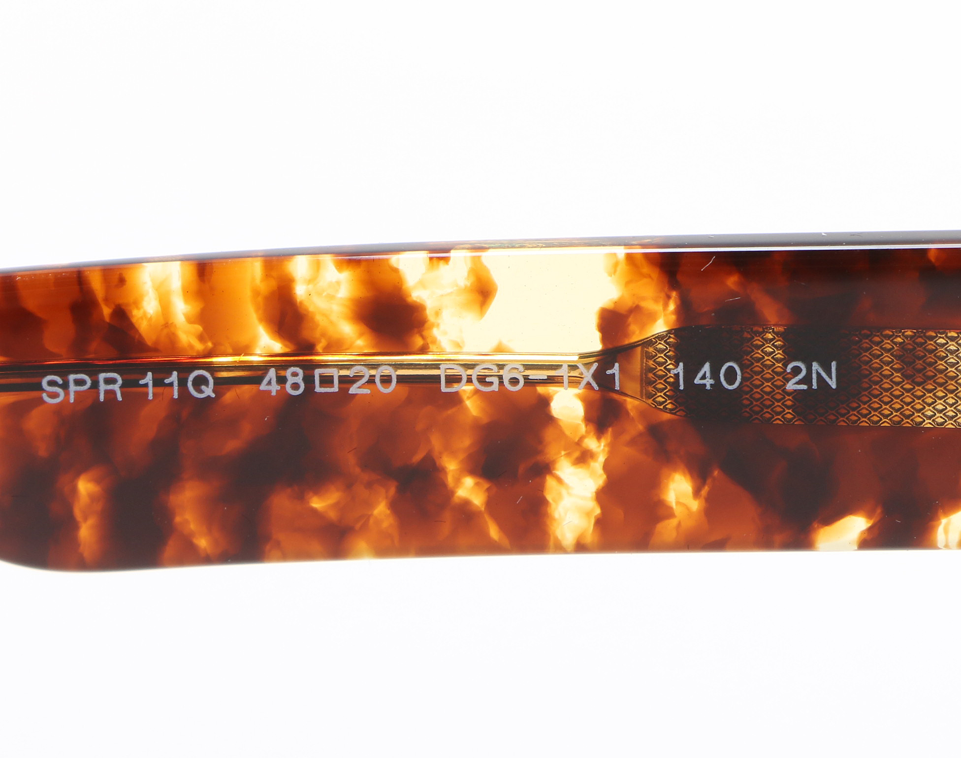 Prada SPR 11Q Gradient Sunglasses in Tortoise with Case