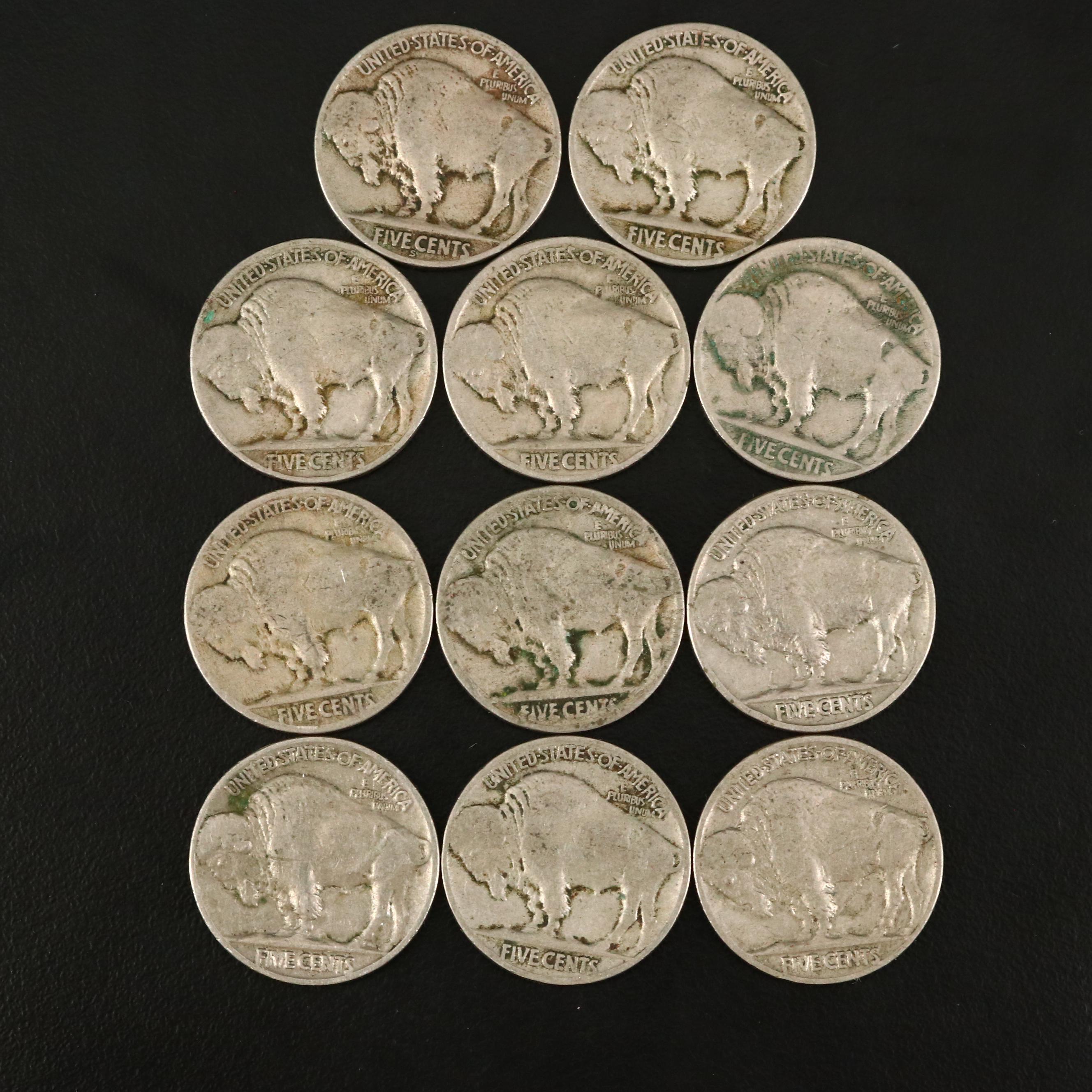 Twenty-Five Antique to Vintage U.S. Nickels