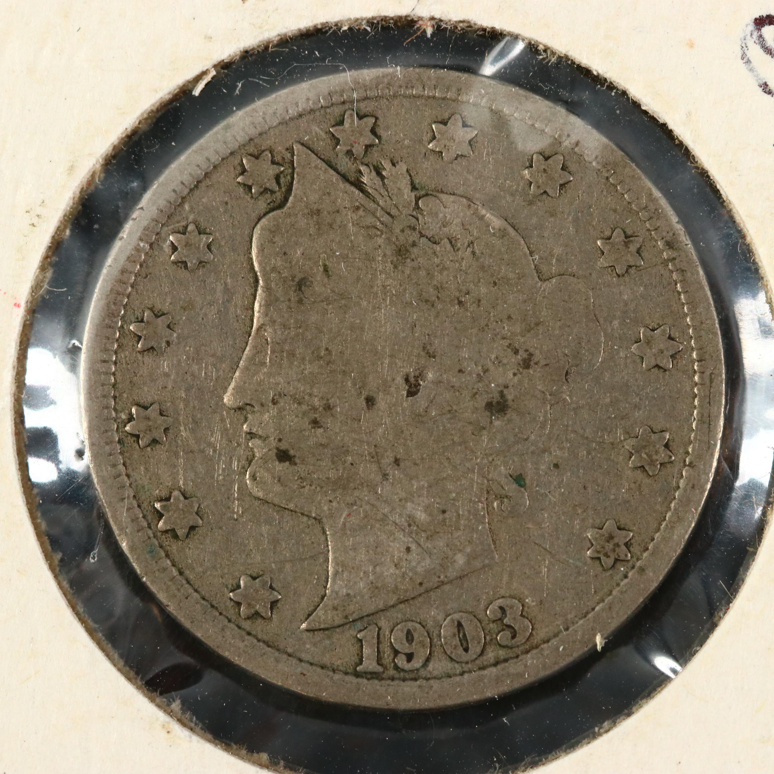 Twenty-Five Antique to Vintage U.S. Nickels