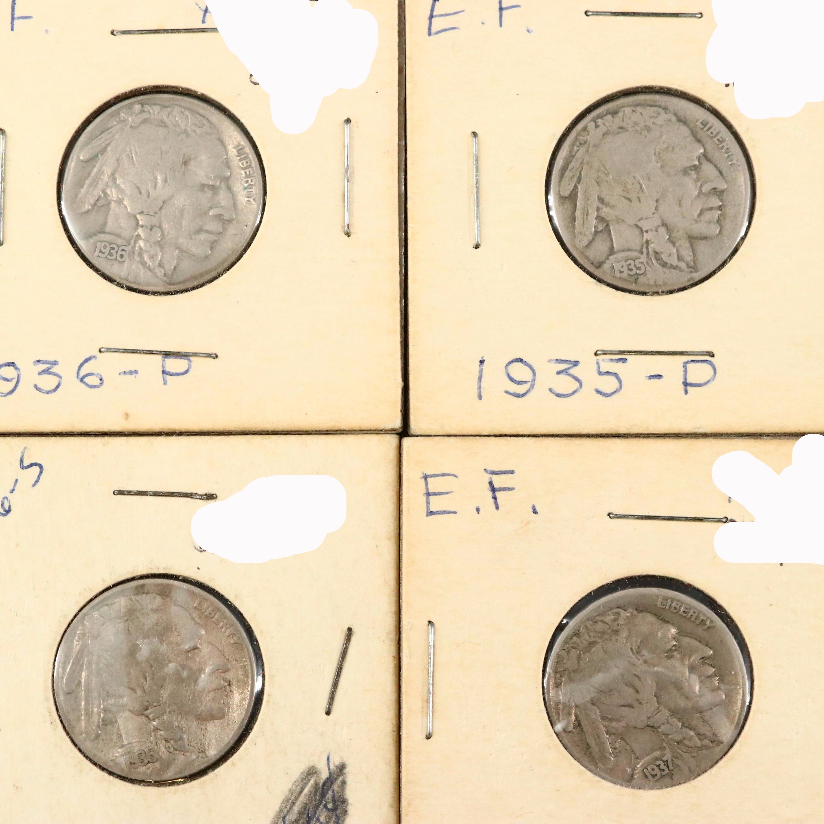 Twenty-Five Antique to Vintage U.S. Nickels