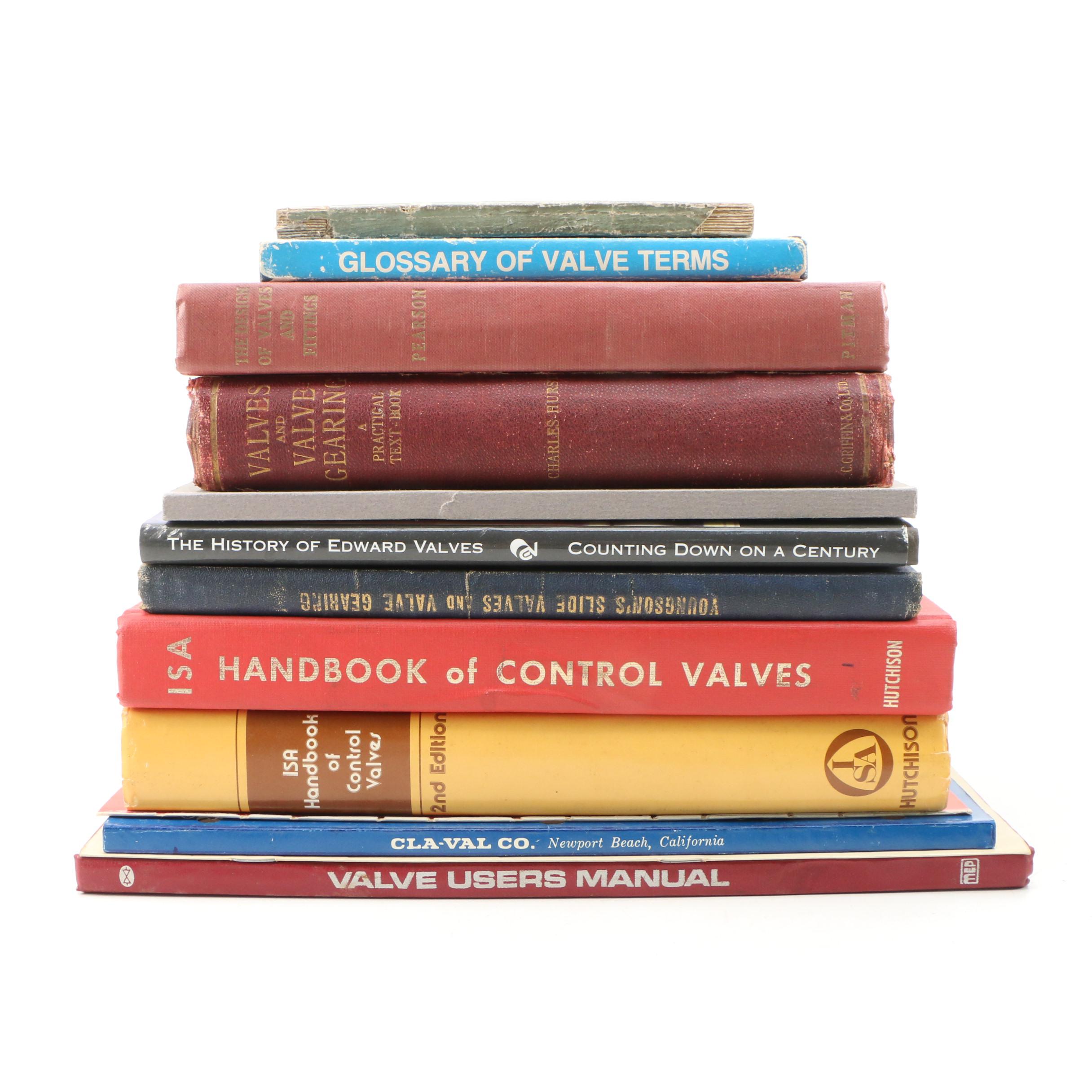 1982 "Lyons' Valve Designer's Handbook" and Other Books