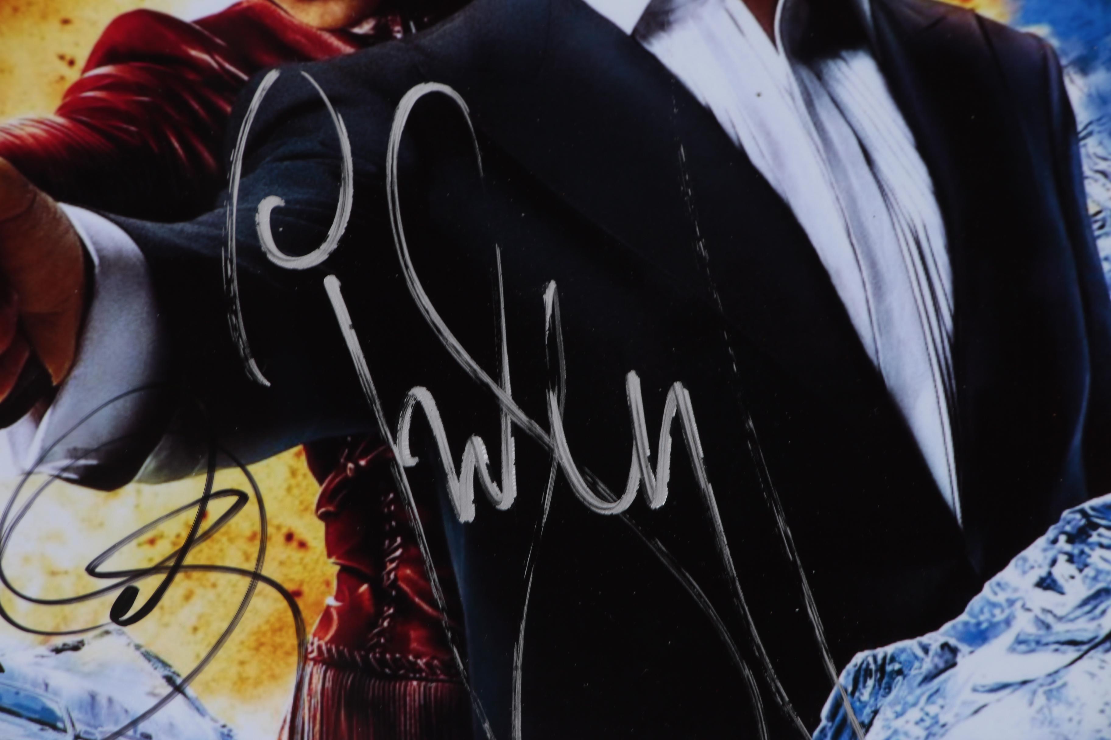 Halle Berry and Pierce Bronson Signed "Die Another Day" Display, Beckett COA