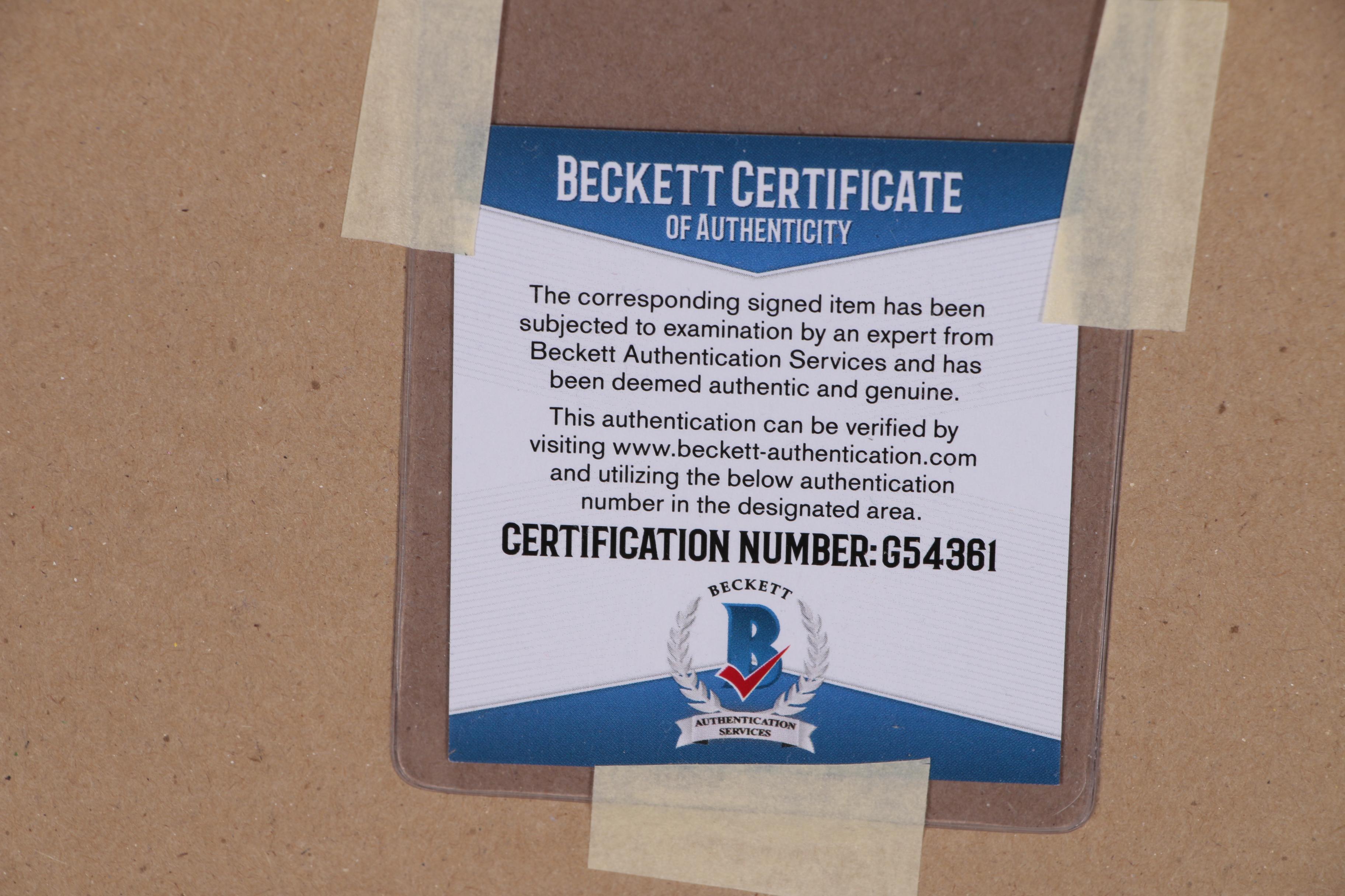 Halle Berry and Pierce Bronson Signed "Die Another Day" Display, Beckett COA