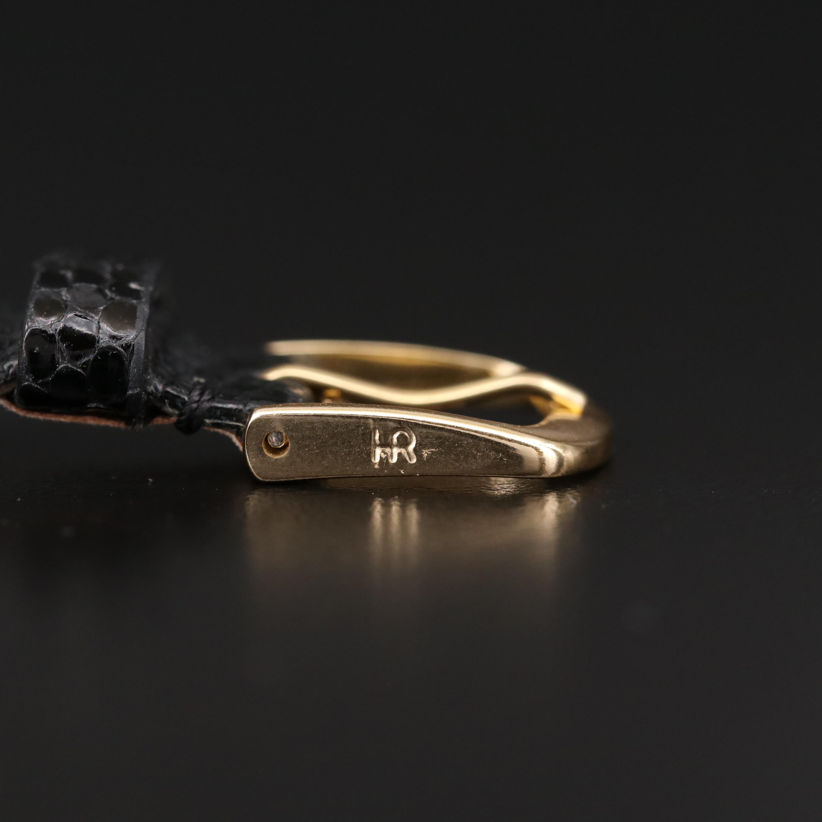 Rolex Oyster Perpetual Bubble Back 14K Gold And Stainless Steel Watch, Vintage