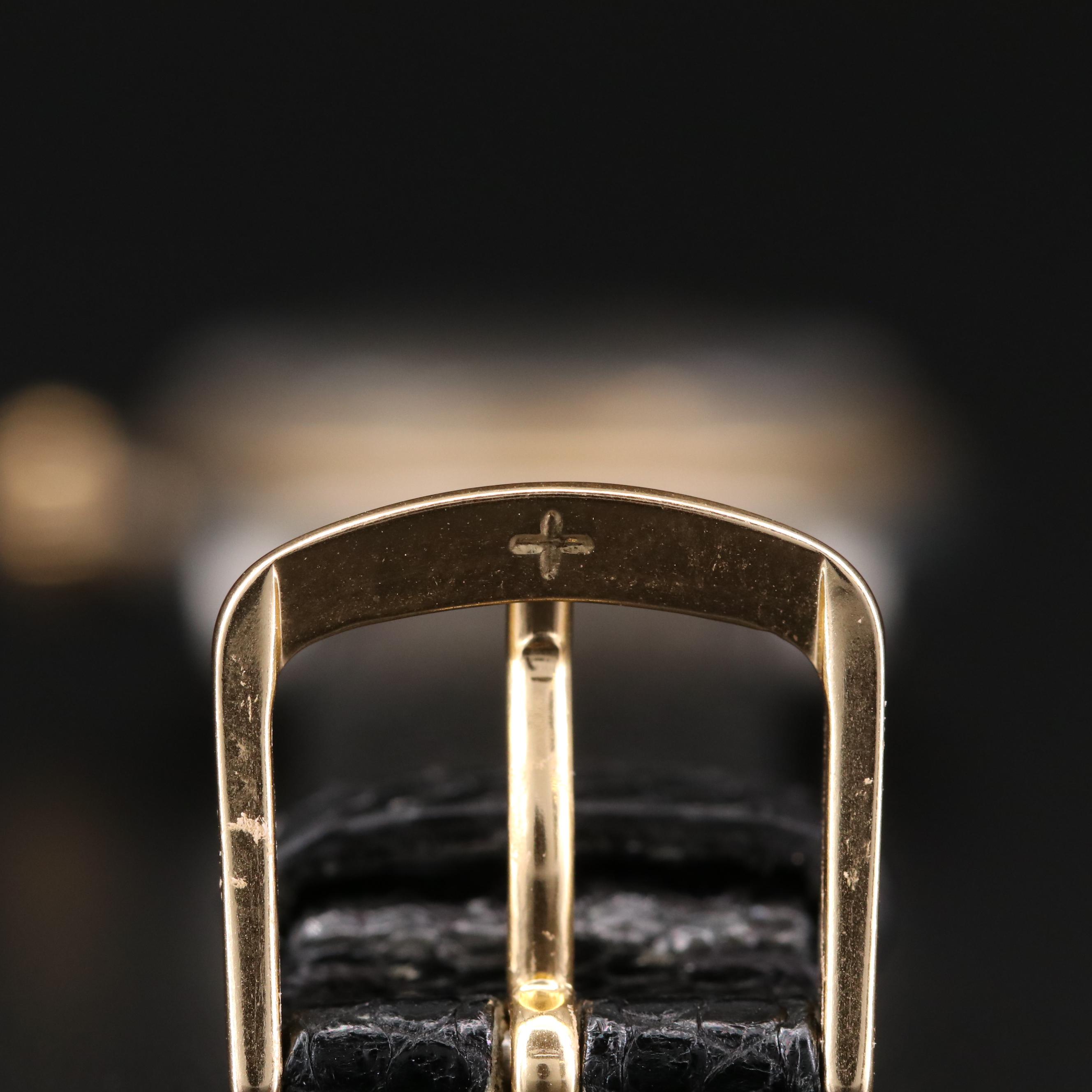 Rolex Oyster Perpetual Bubble Back 14K Gold And Stainless Steel Watch, Vintage