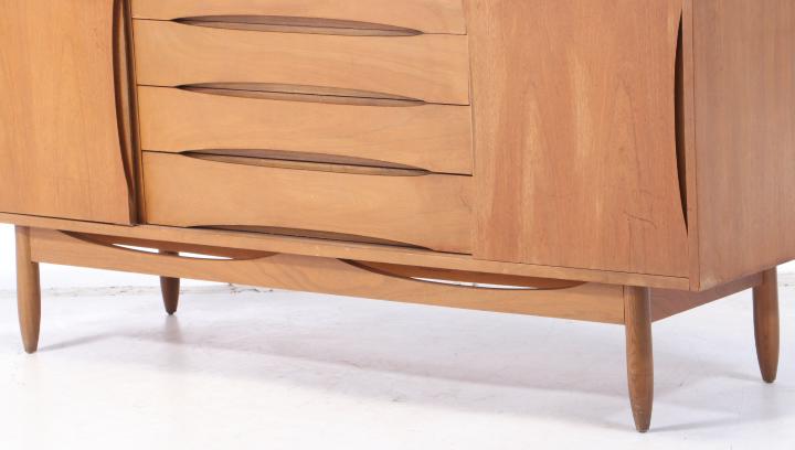 Mid Century Modern Walnut Credenza