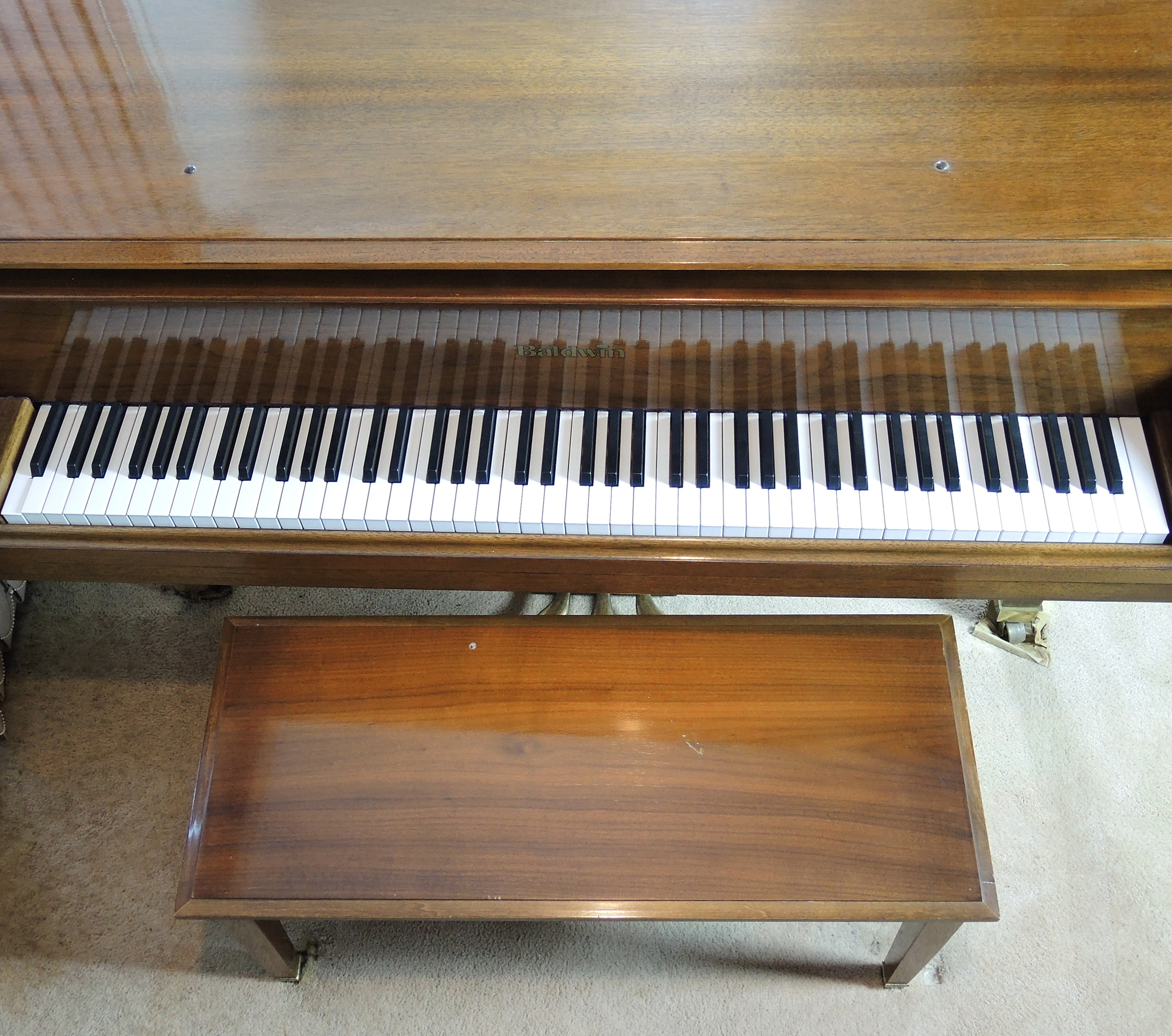 Baldwin "Grand Prix Paris" Baby Grand Piano with Bench