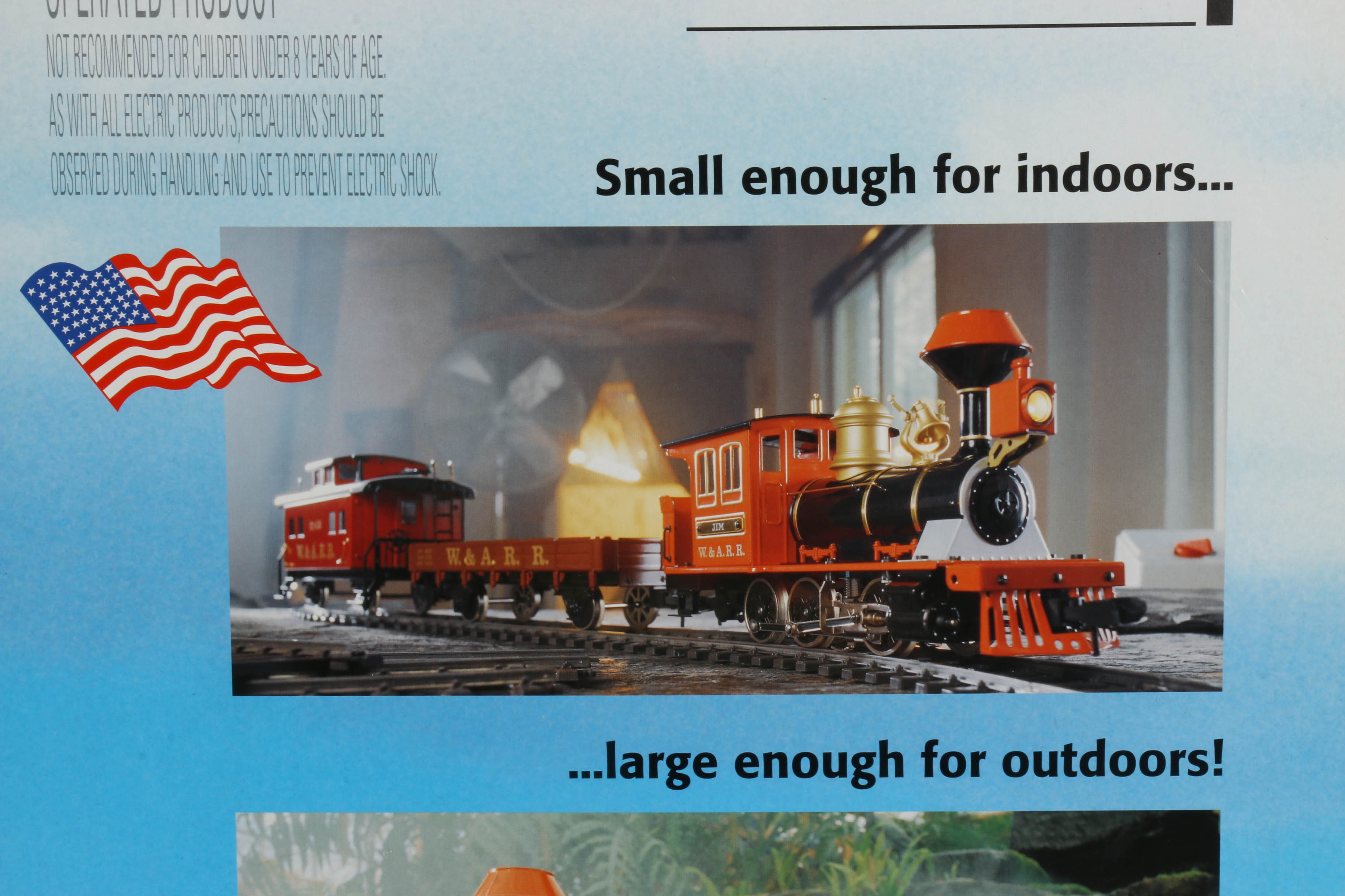 Märklin "American Starter Set" Maxi Gauge 1 G-Scale Electric Train Set #54402