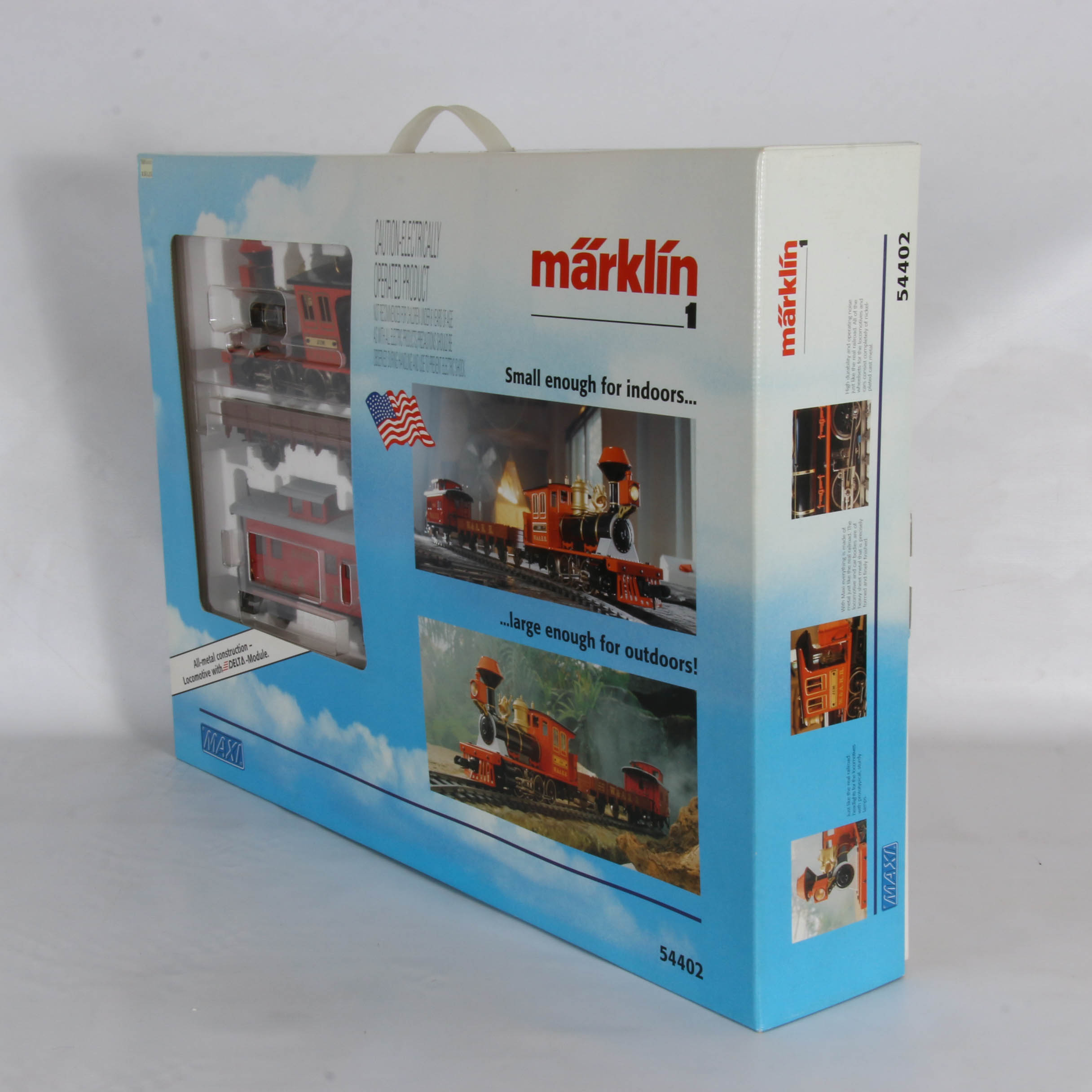 Märklin "American Starter Set" Maxi Gauge 1 G-Scale Electric Train Set #54402