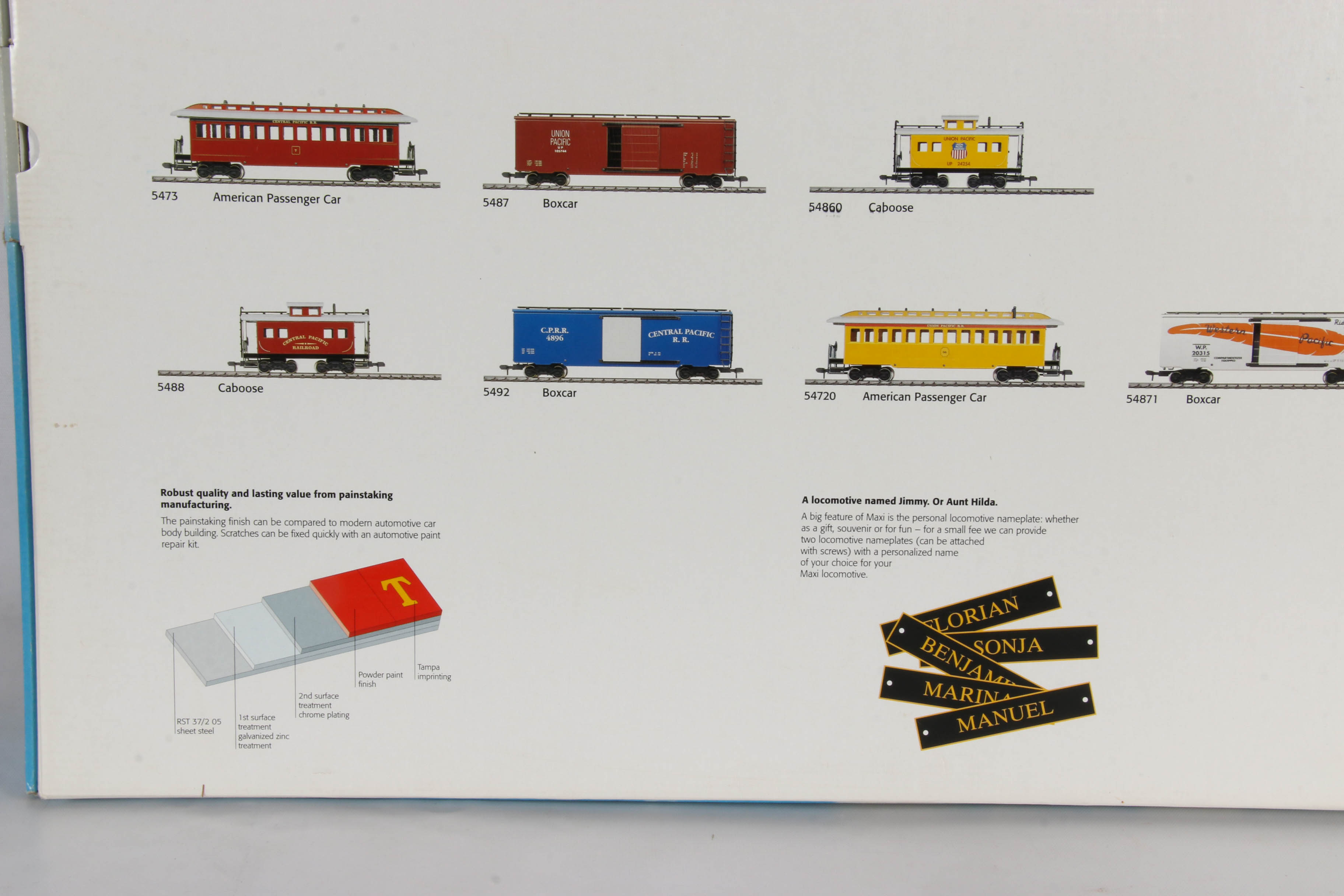 Märklin "American Starter Set" Maxi Gauge 1 G-Scale Electric Train Set #54402