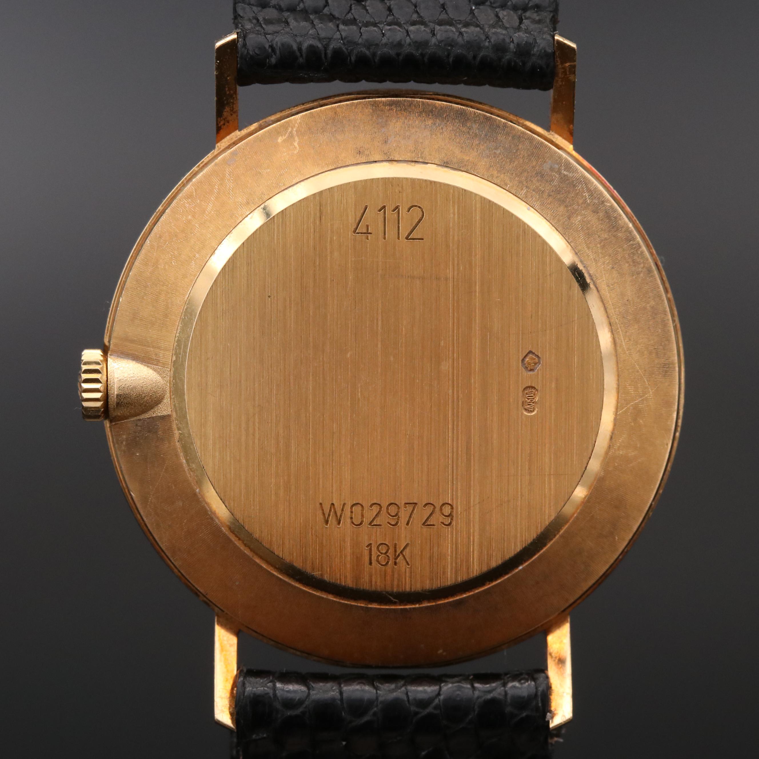 Rolex Cellini 18K Gold Stem Wind Watch, 1997