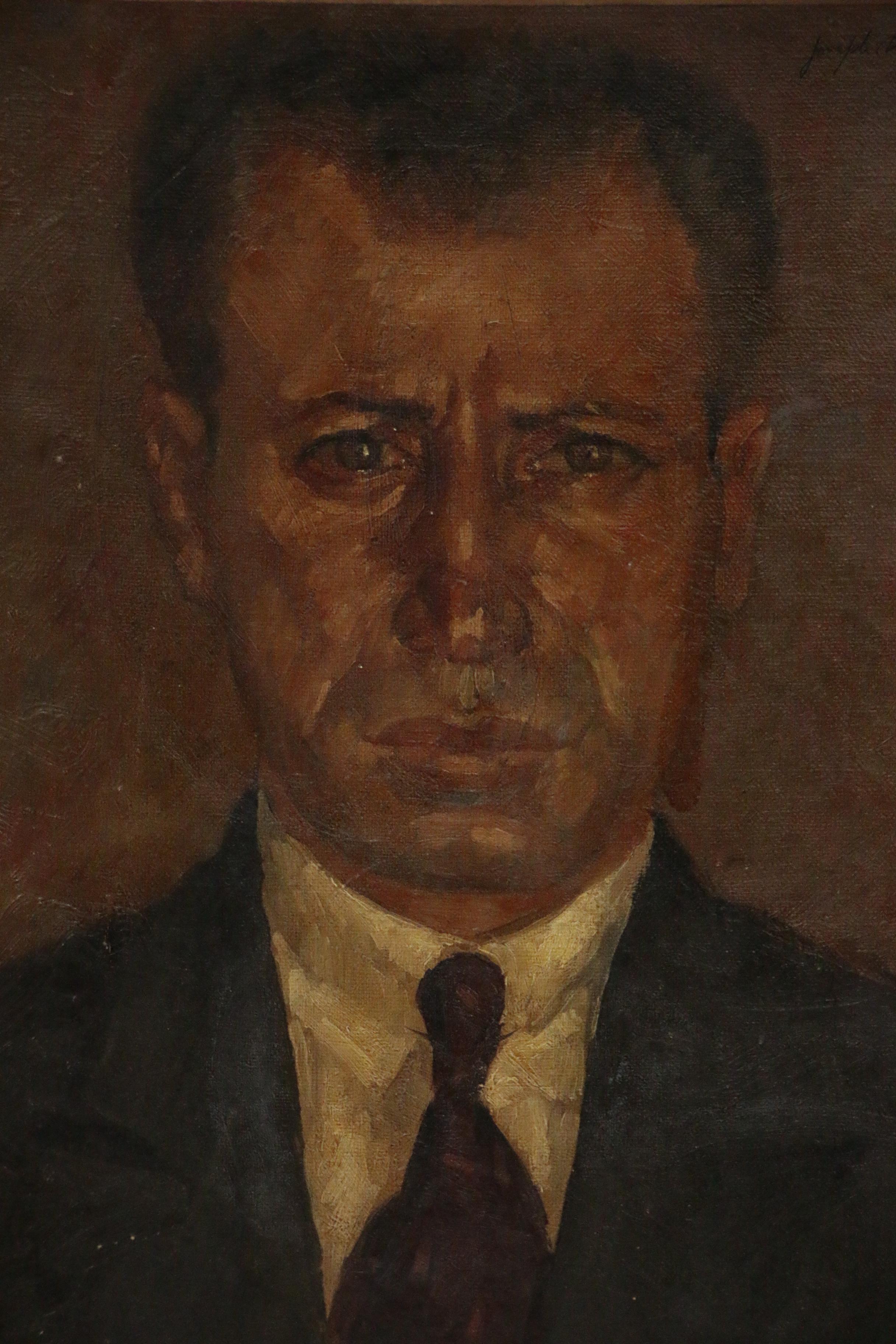 Joseph Di Gemma Oil Painting "Portrait of My Father", 1932