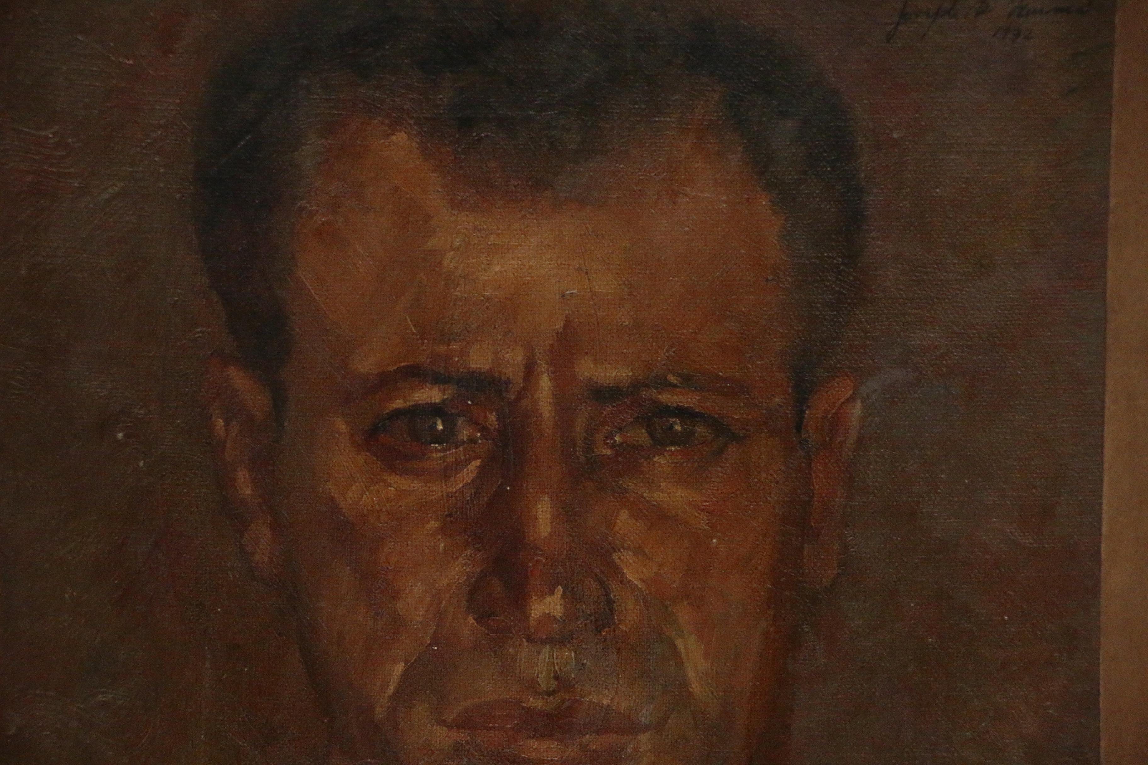 Joseph Di Gemma Oil Painting "Portrait of My Father", 1932