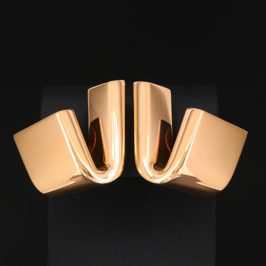 Vhernier Diapason 18K Gold Earrings