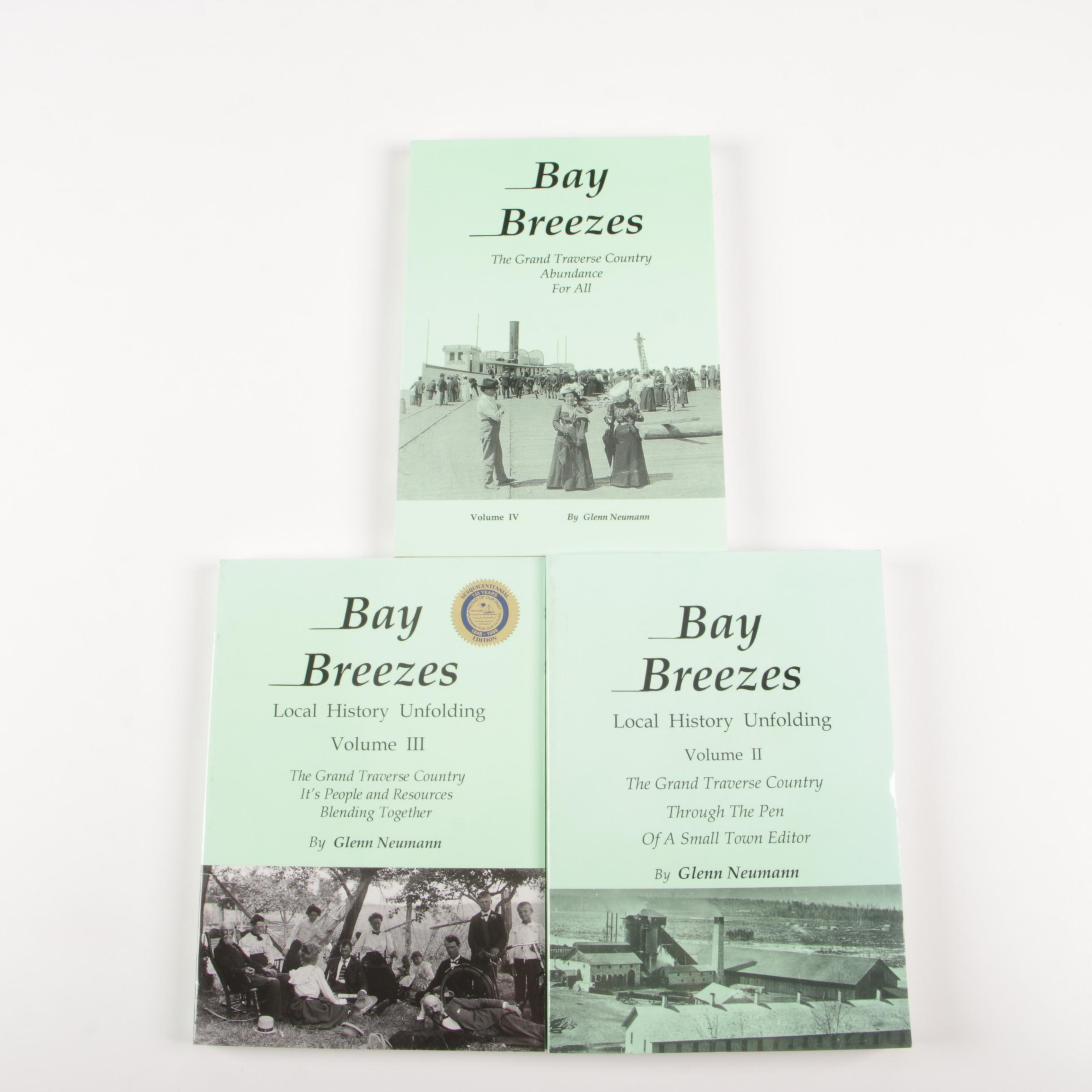 Signed Limited Editions "Bay Breezes" by Neumann with "Little Traverse Bay"