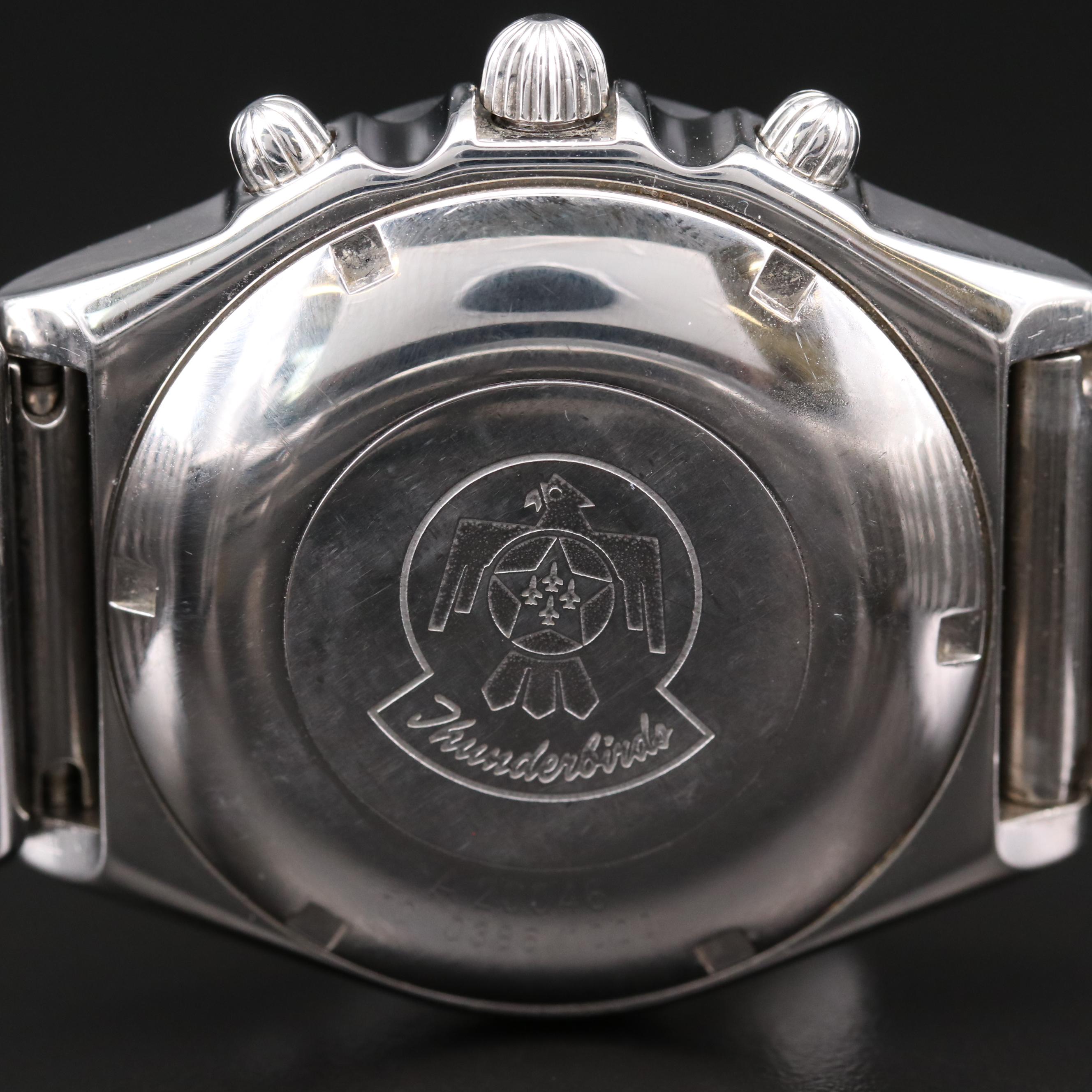 Breitling Chronomat Longitude Thunderbirds Stainless Steel Automatic Watch