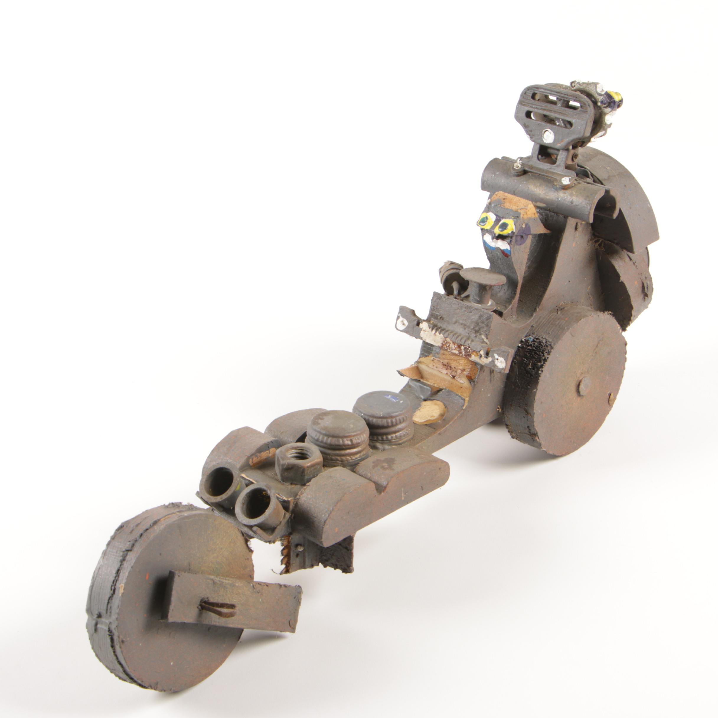 Norman Scott "Butch" Quinn Folk Assemblage Sculpture