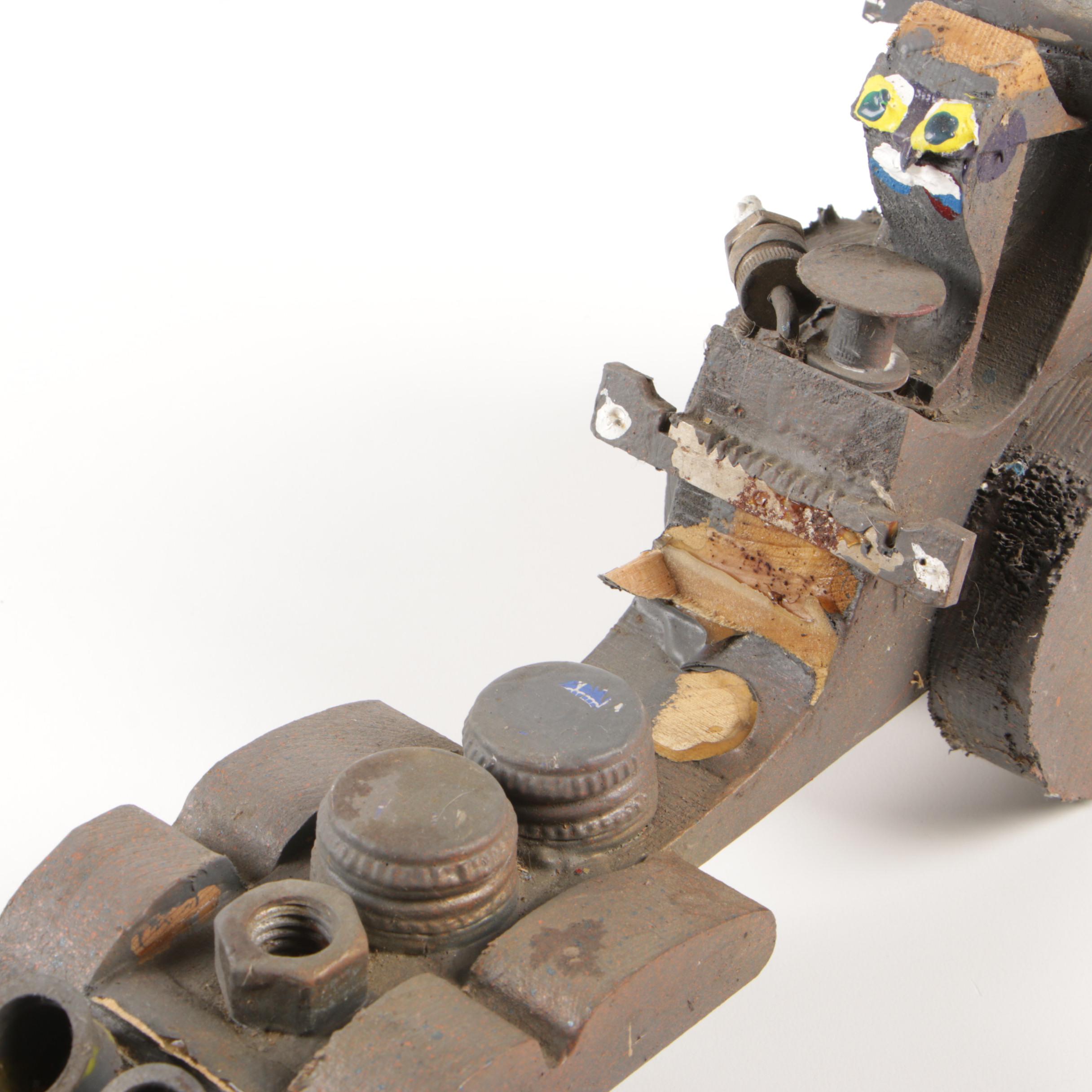 Norman Scott "Butch" Quinn Folk Assemblage Sculpture