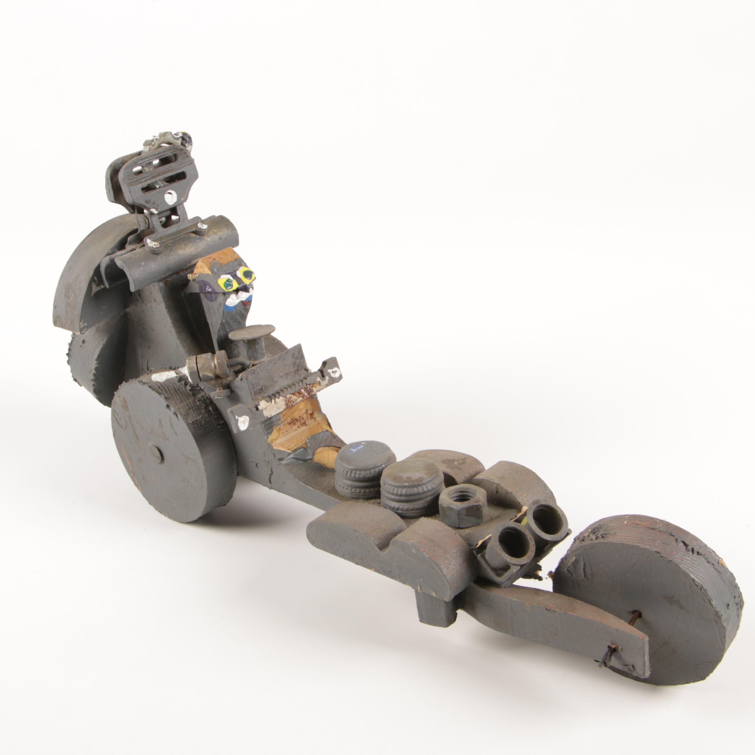 Norman Scott "Butch" Quinn Folk Assemblage Sculpture