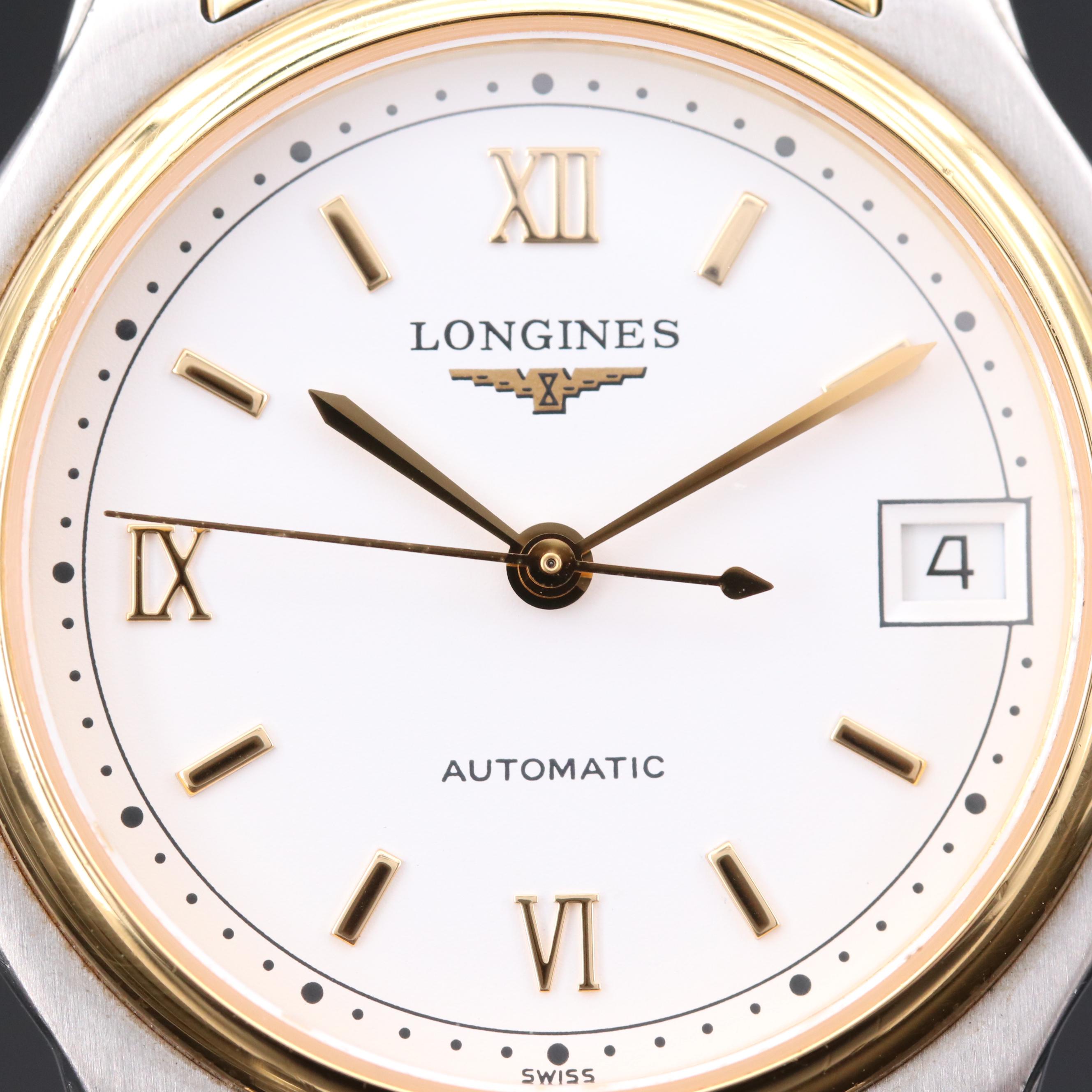Longines Two Tone Stainless Steel Automatic Watch