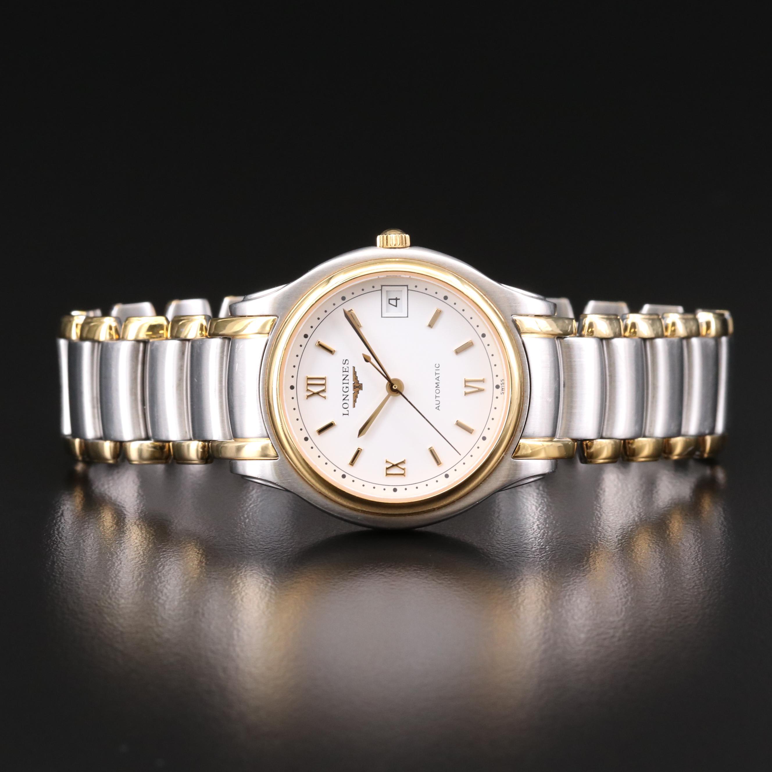 Longines Two Tone Stainless Steel Automatic Watch