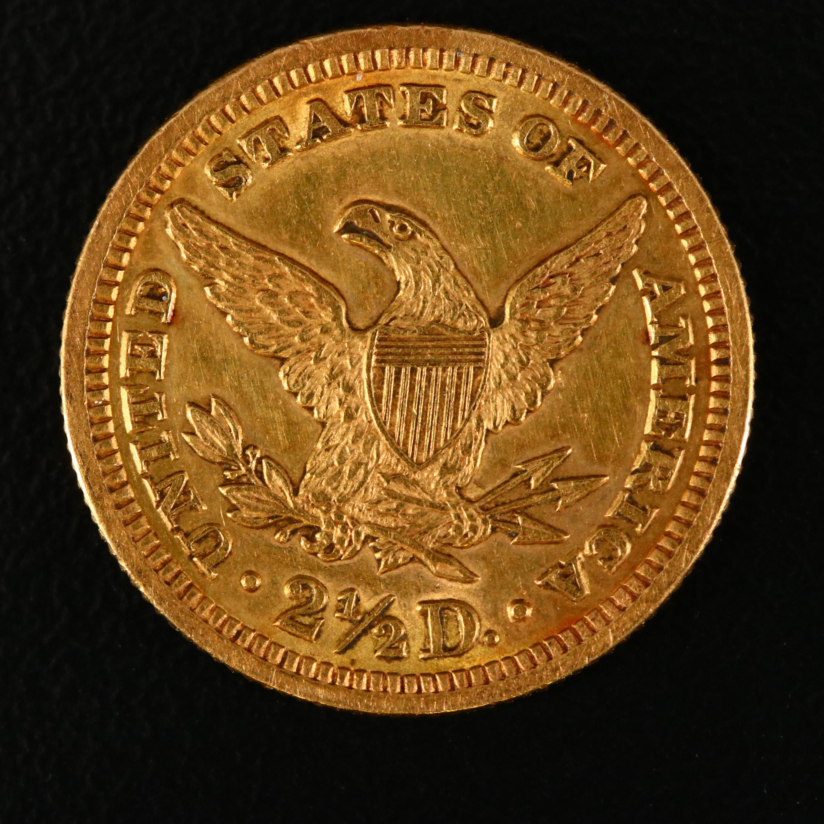 1896 Liberty Head $2 1/2 Gold Coin