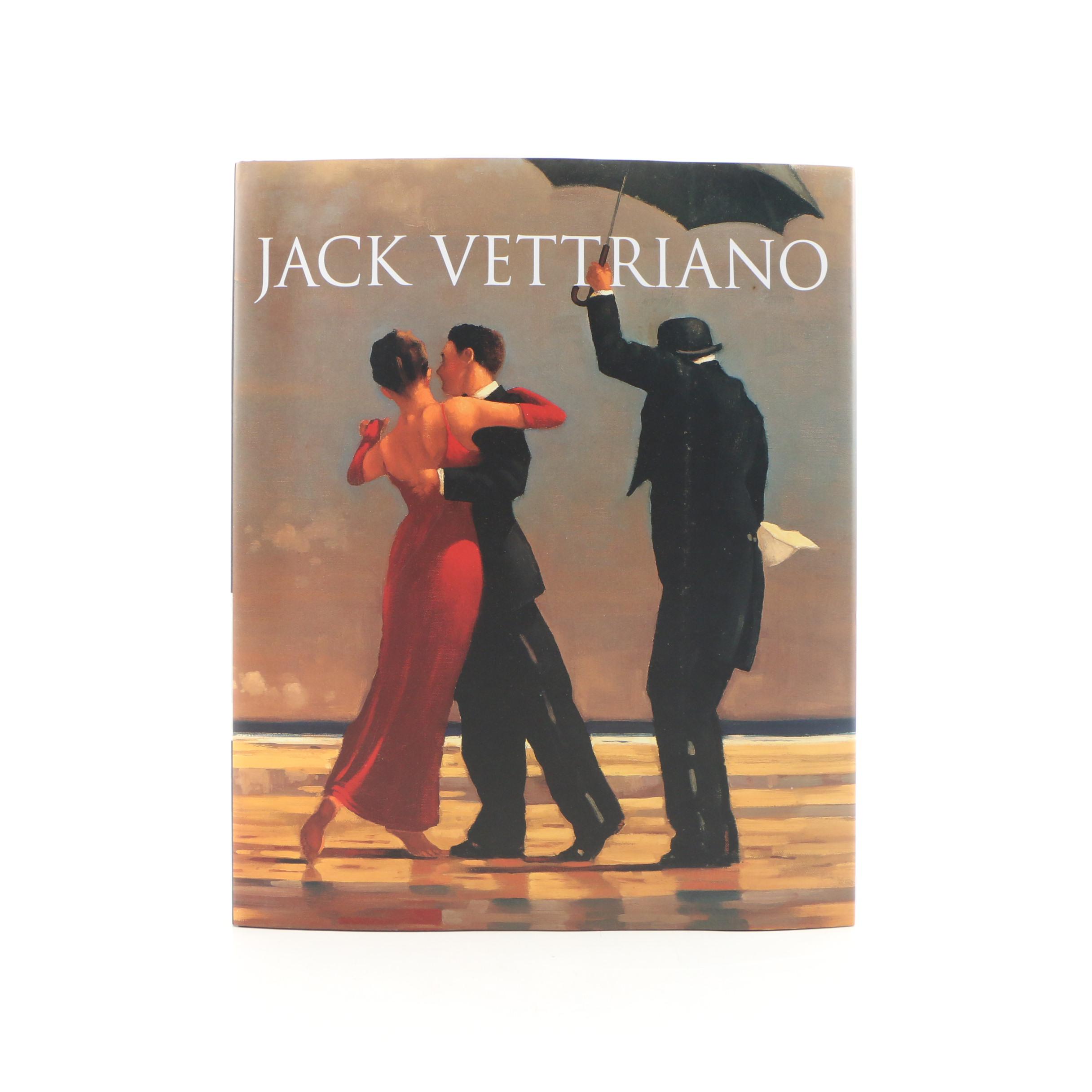 Signed First Edition "Jack Vettriano", Text by Anthony Quinn