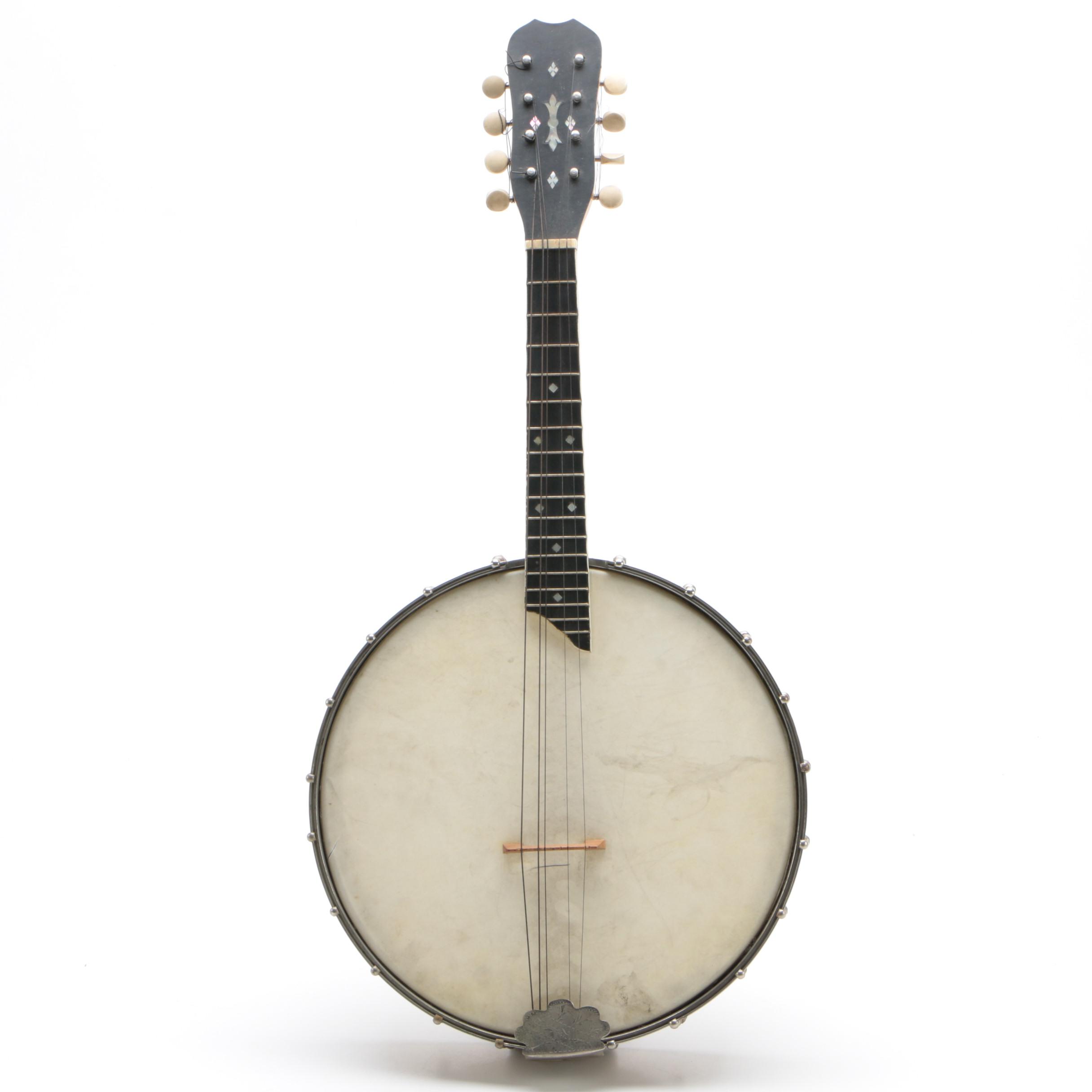 Short Neck 8-String Mandolin Banjo